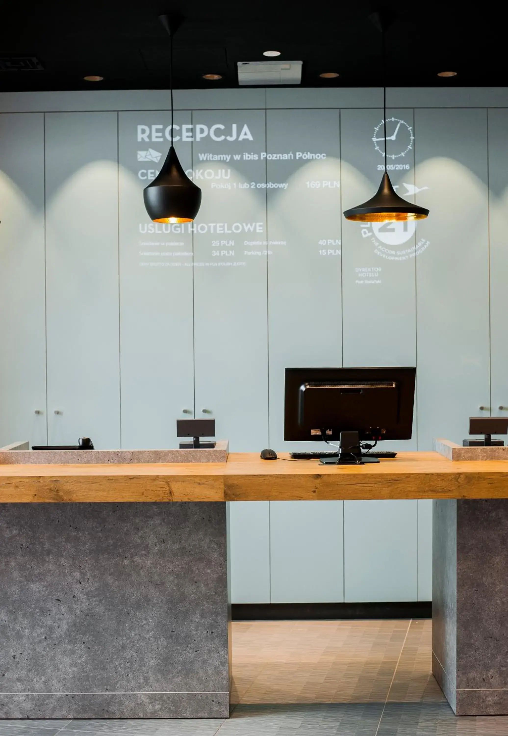 Lobby or reception in Ibis Poznan Polnoc Lobby or reception in Ibis Poznan Polnoc