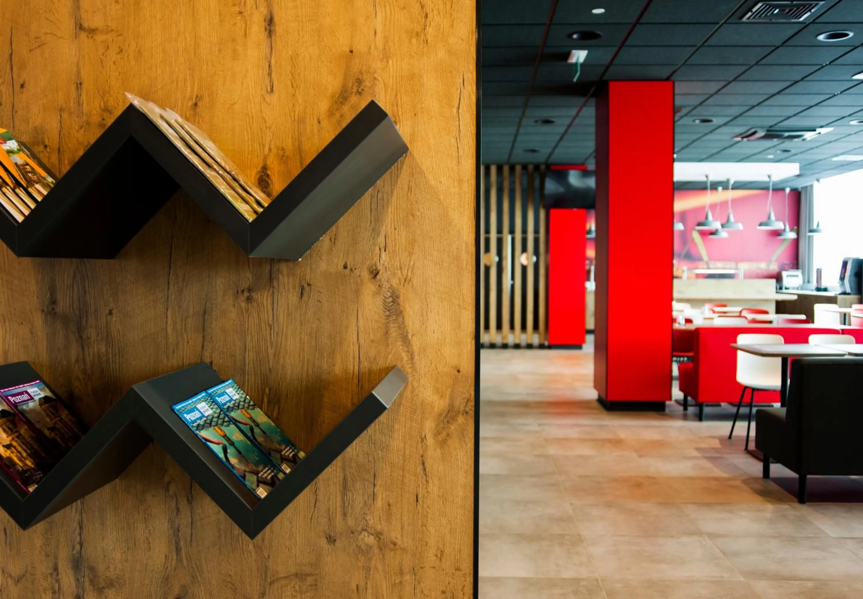 Decorative detail in Ibis Poznan Polnoc