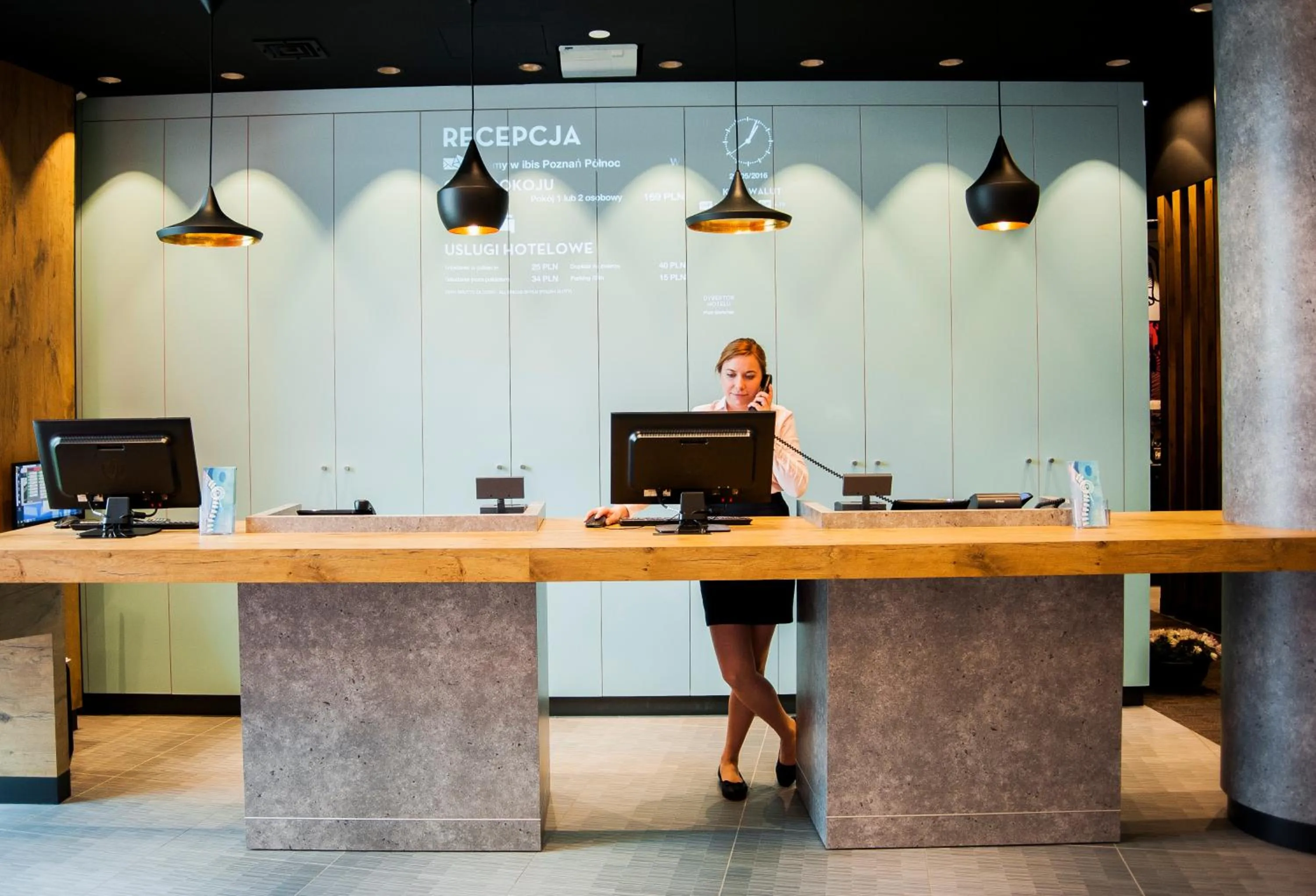 Lobby or reception in Ibis Poznan Polnoc