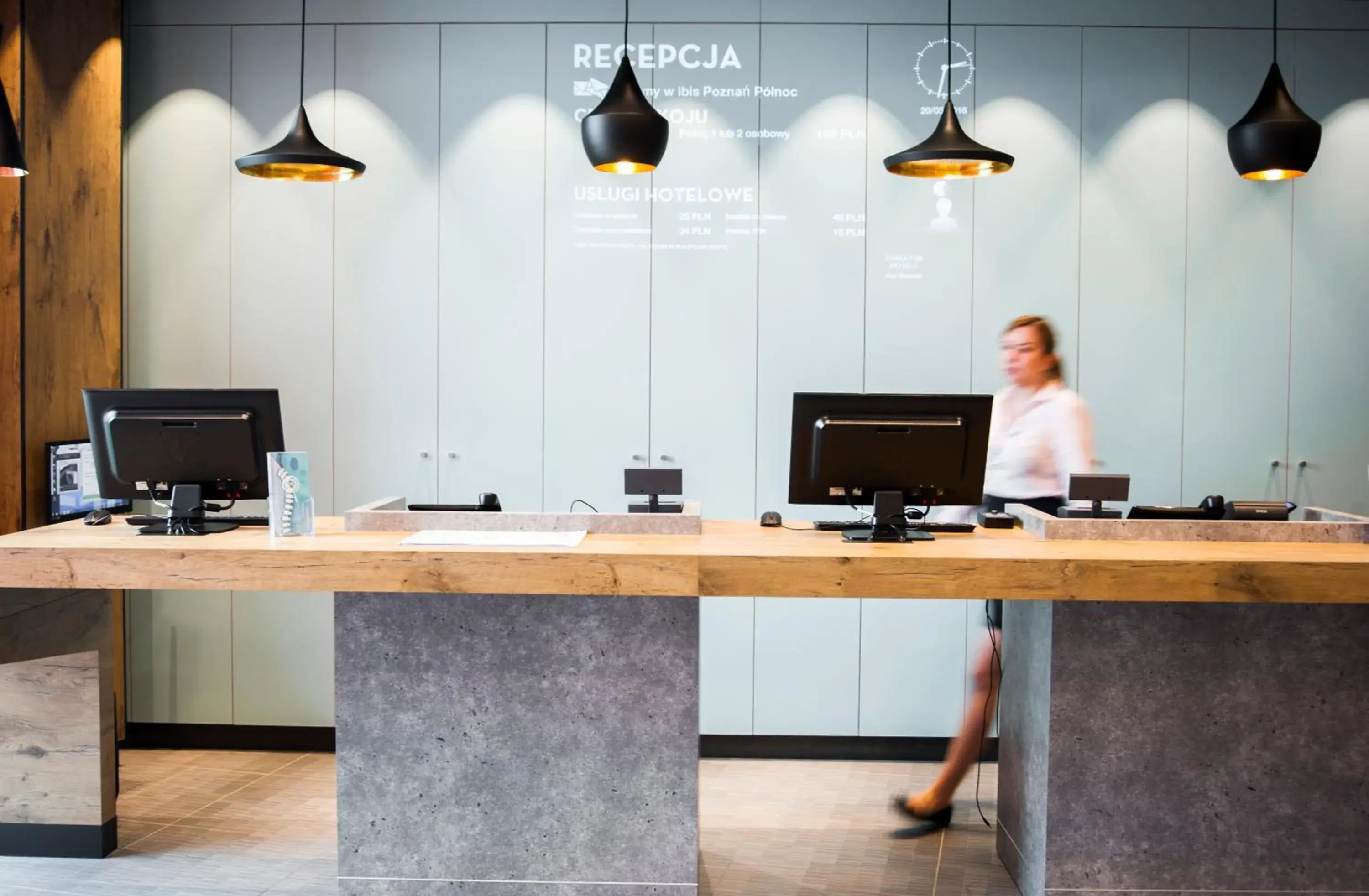 Lobby or reception in Ibis Poznan Polnoc Lobby or reception in Ibis Poznan Polnoc