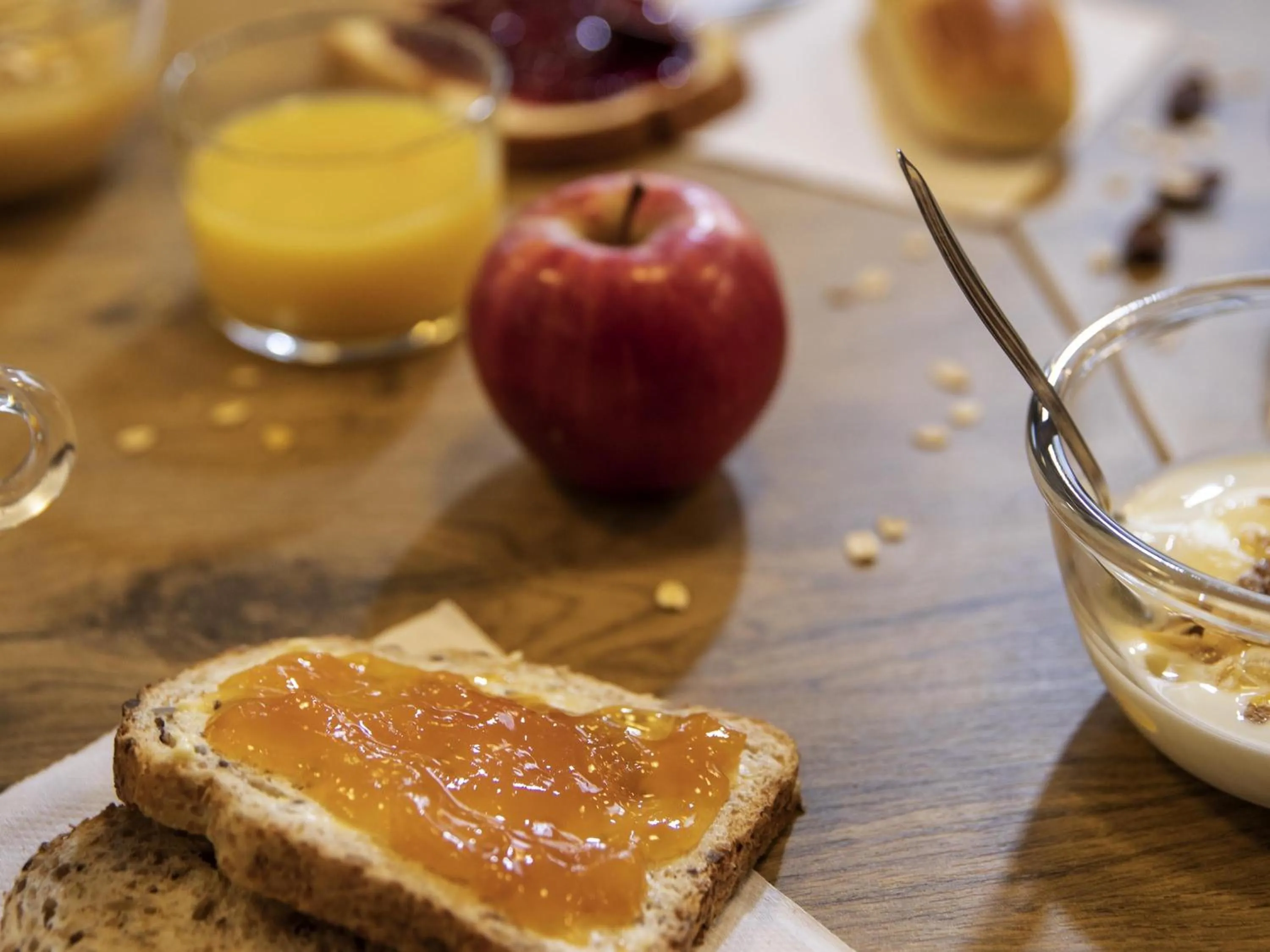 Breakfast in hotelF1 Mulhouse Centre Ouest