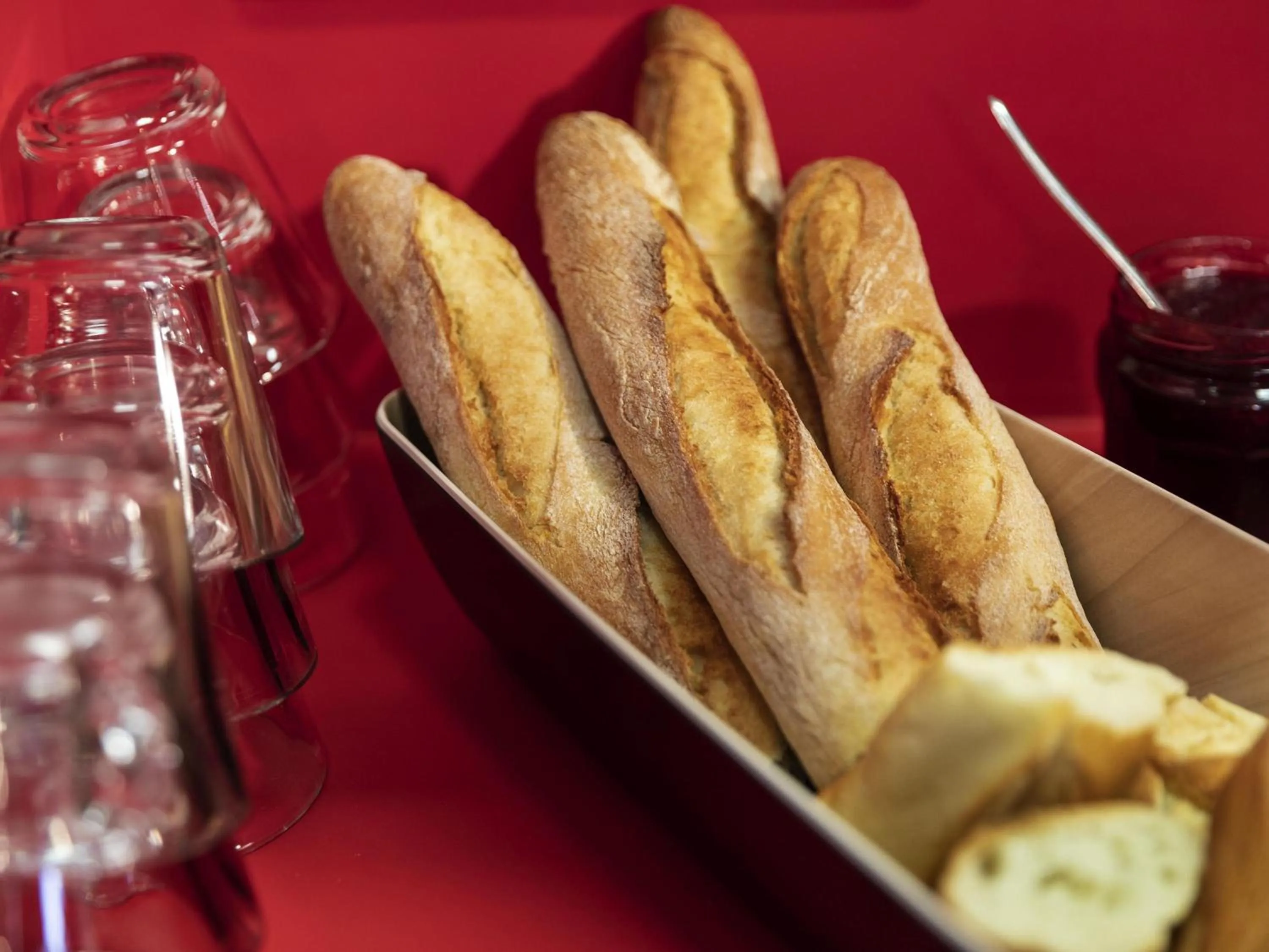 Breakfast in hotelF1 Mulhouse Centre Ouest