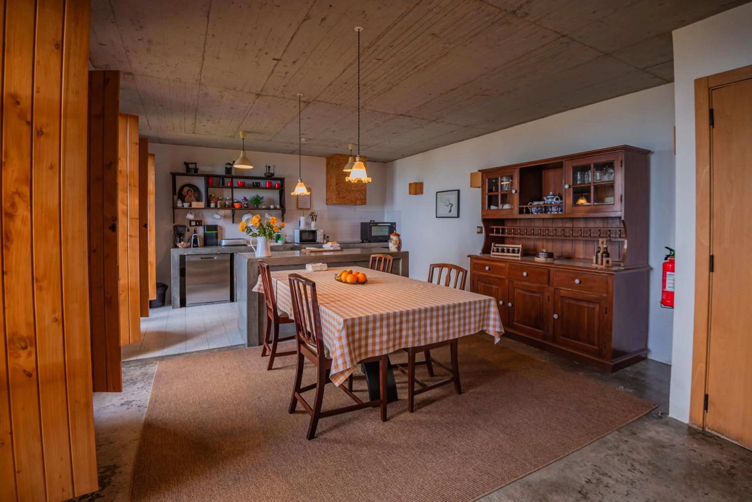 Dining area in Casas da Levada
