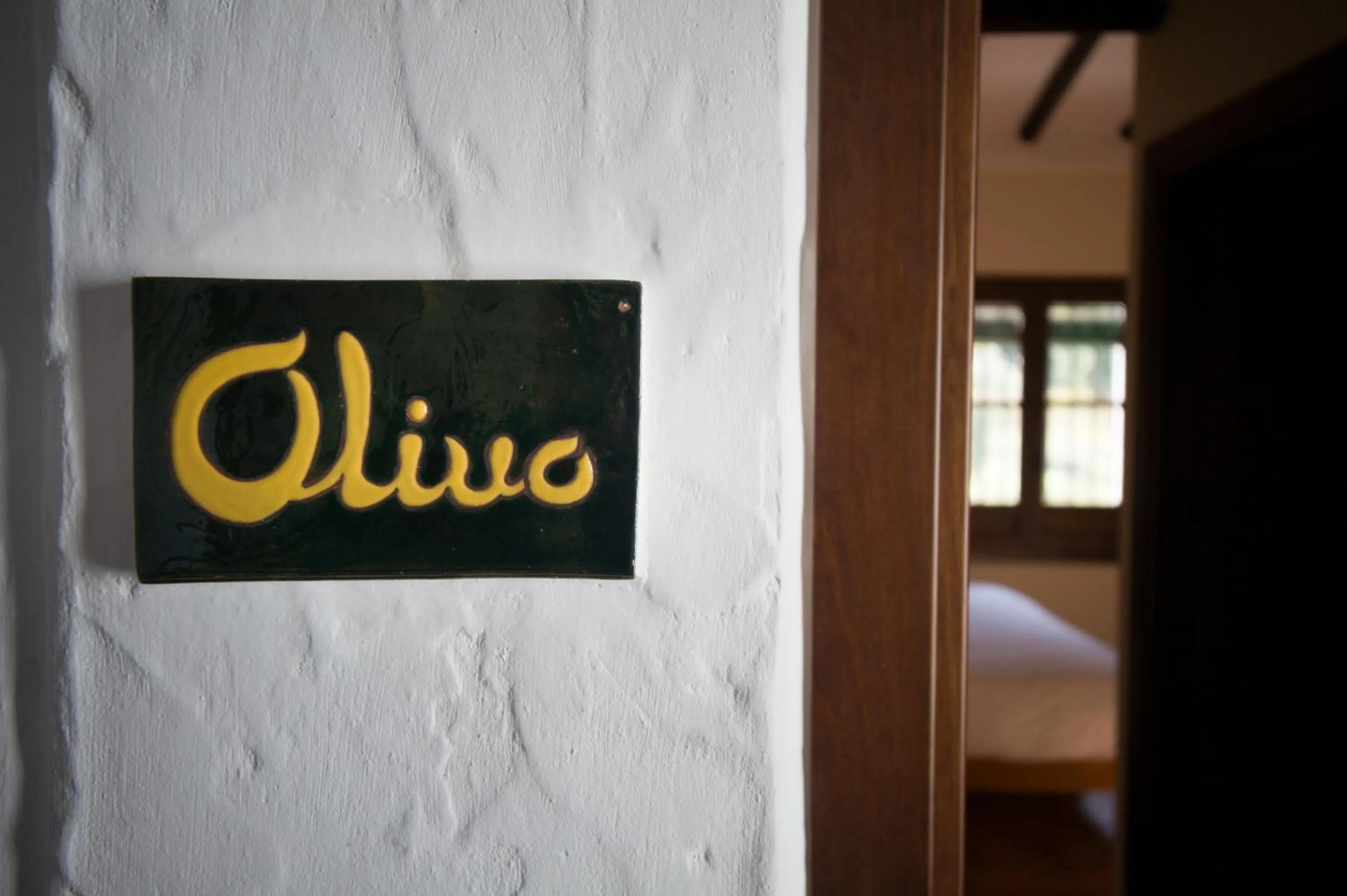 Decorative detail, Bed in Casa Olea