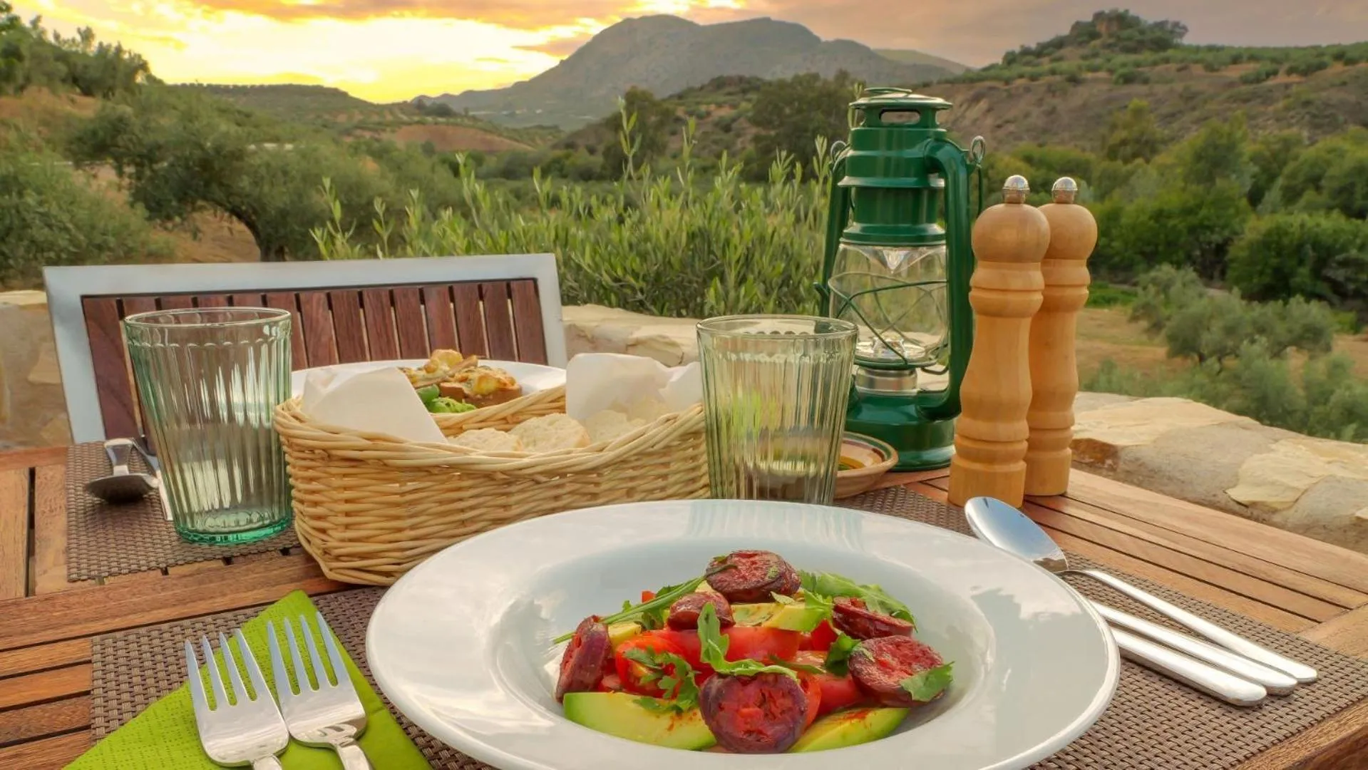 Dinner in Casa Olea