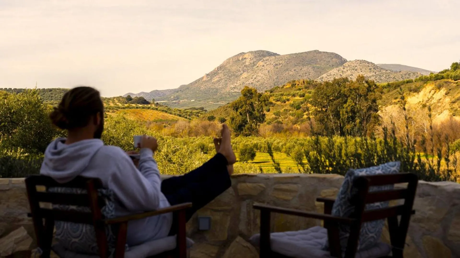 Natural landscape in Casa Olea