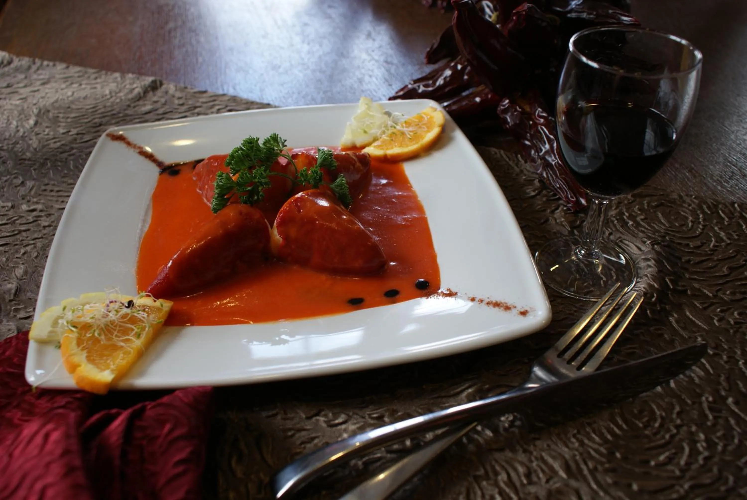 Food close-up in Hôtel Résidence Bergara