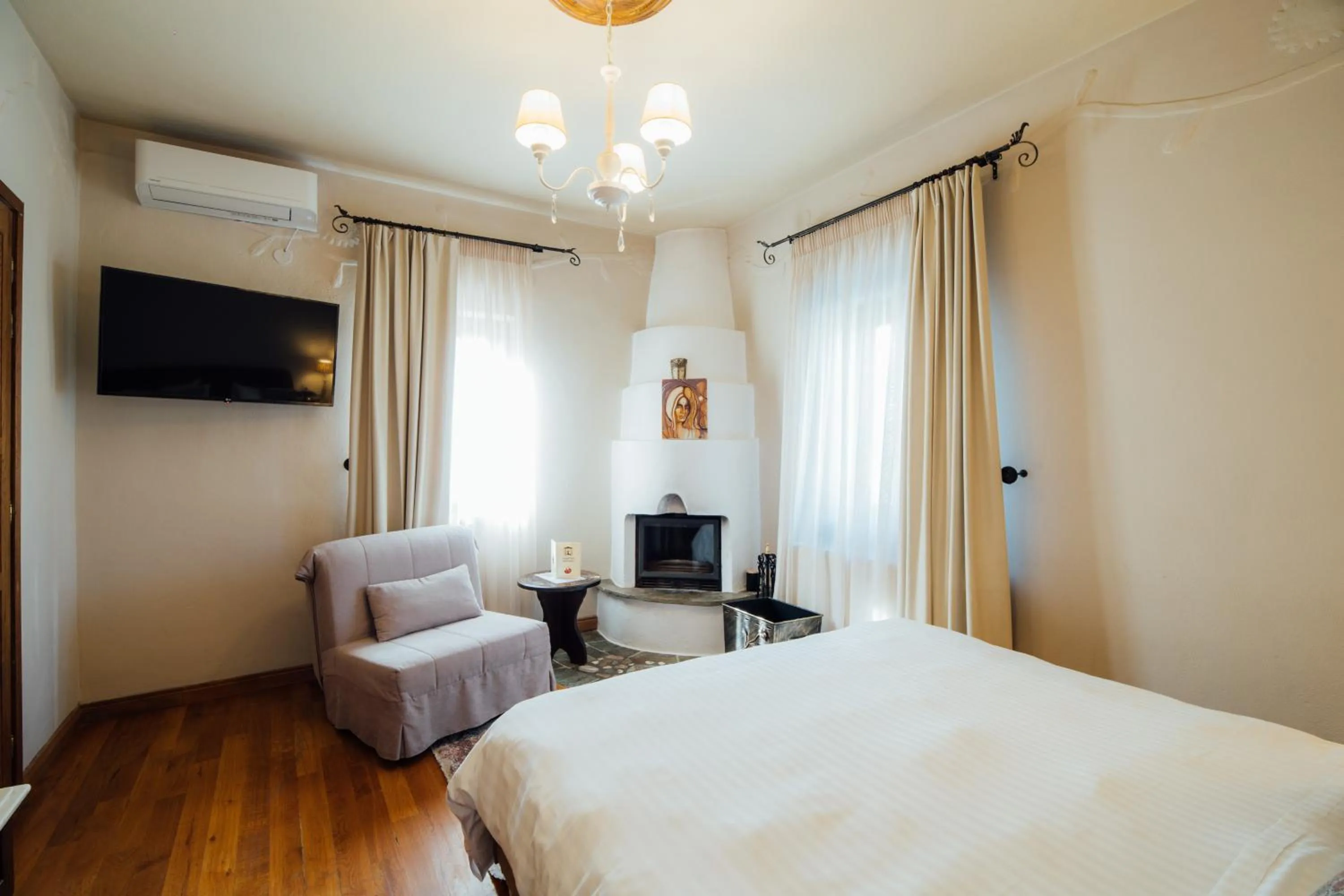 Bed in Archontiko Naoumidi