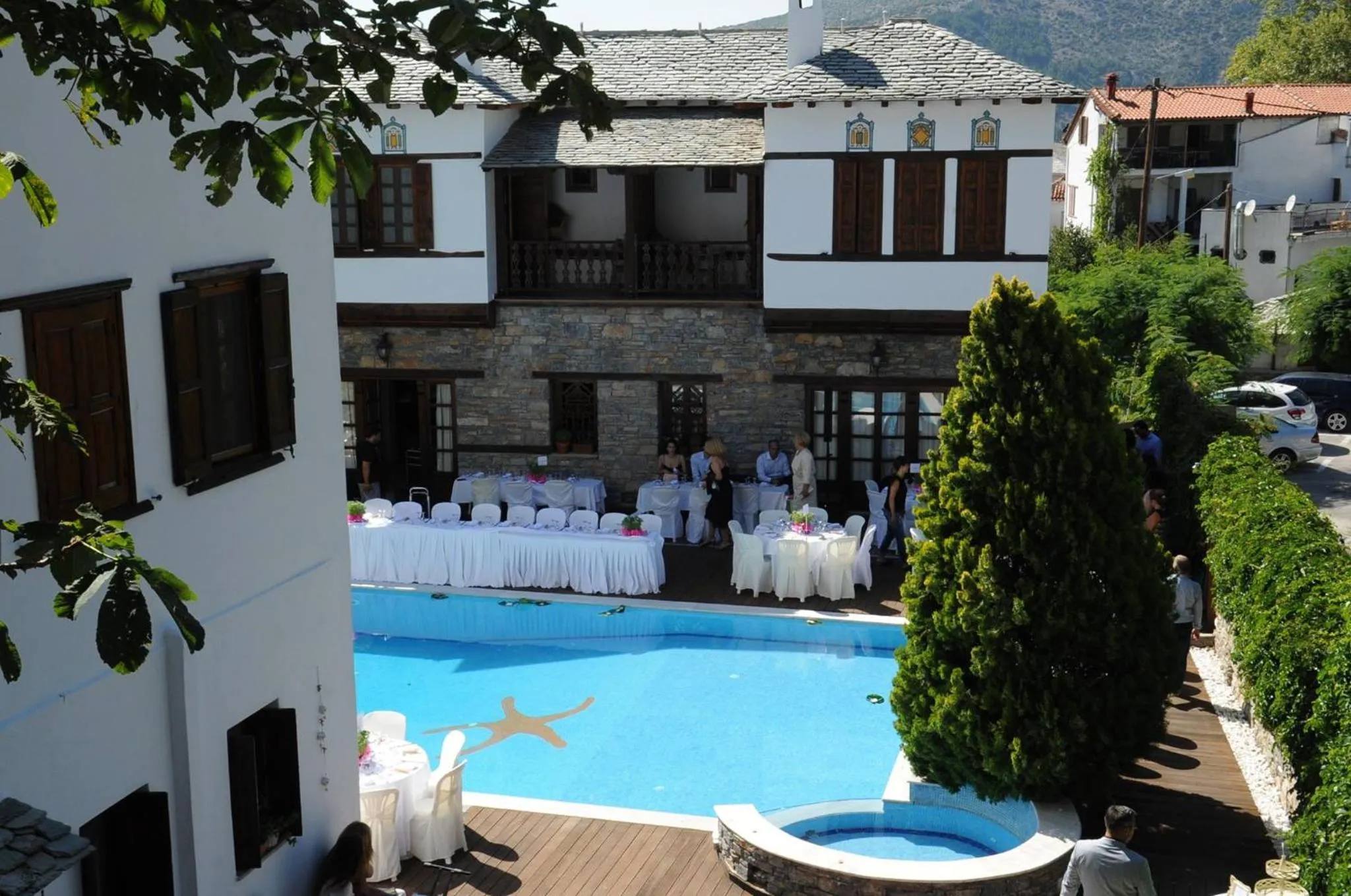 Swimming pool in Archontiko Naoumidi