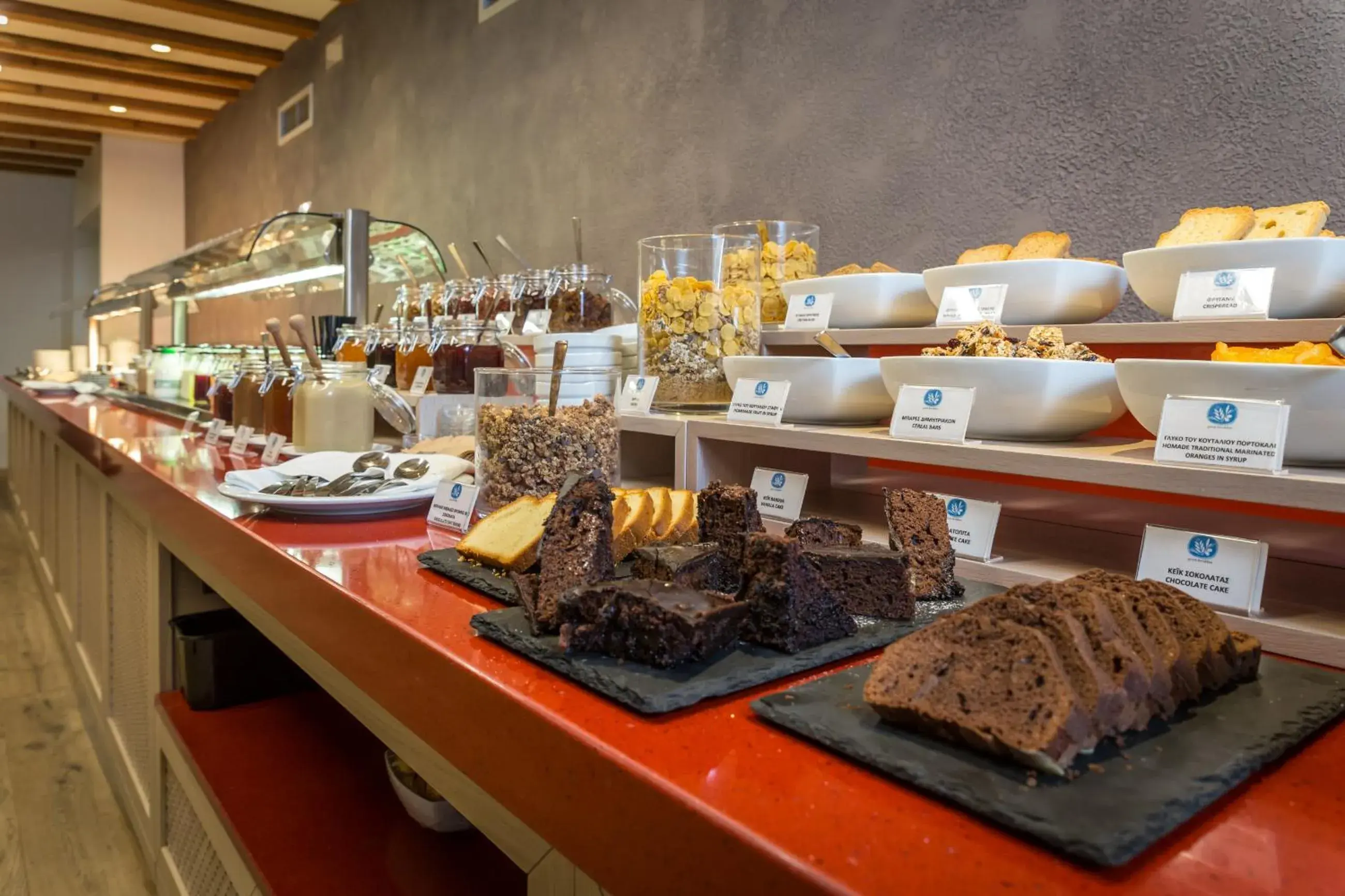 Breakfast in Hydrama Grand Hotel Breakfast in Hydrama Grand Hotel