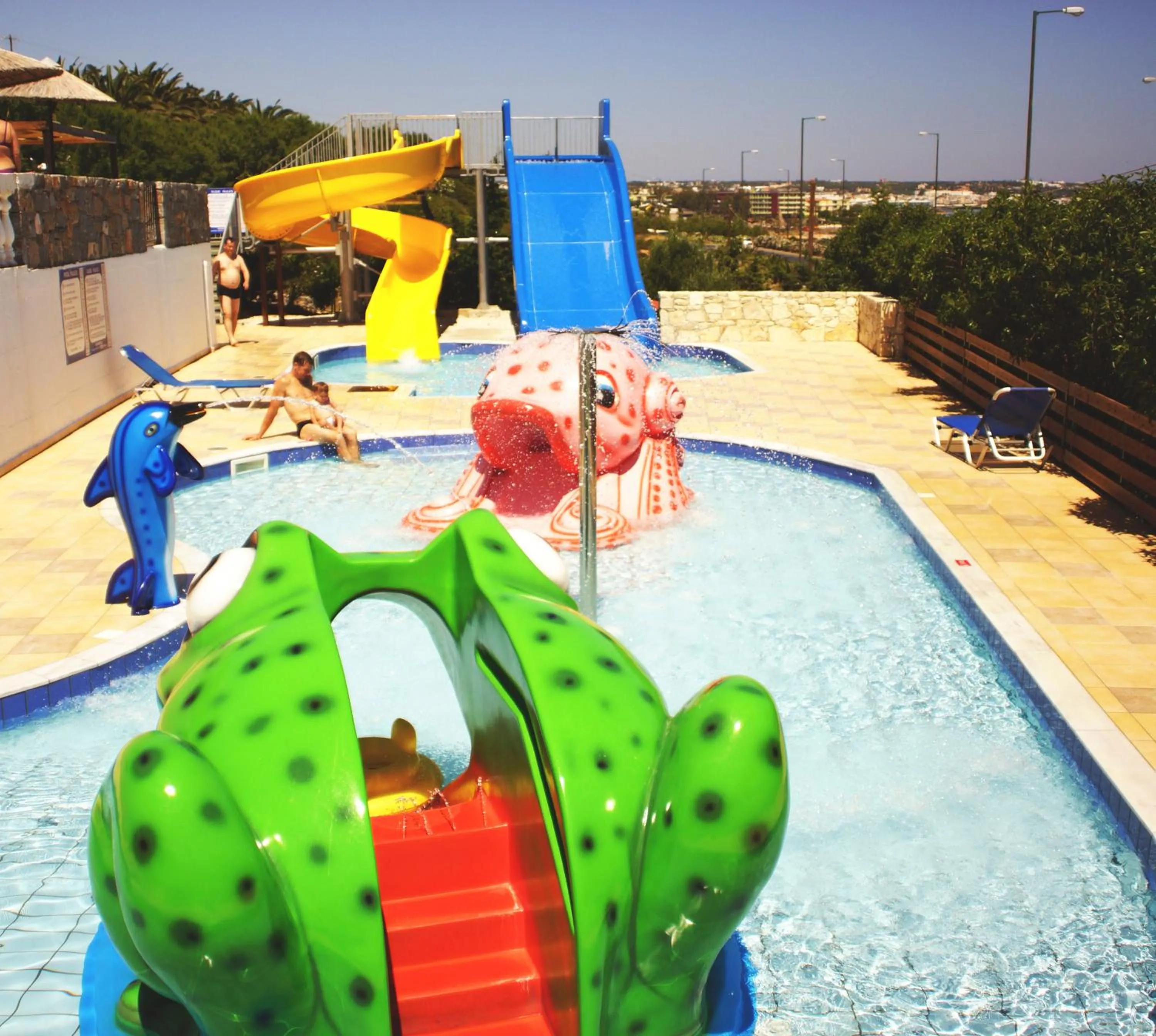 Aqua park in Mediterraneo Hotel