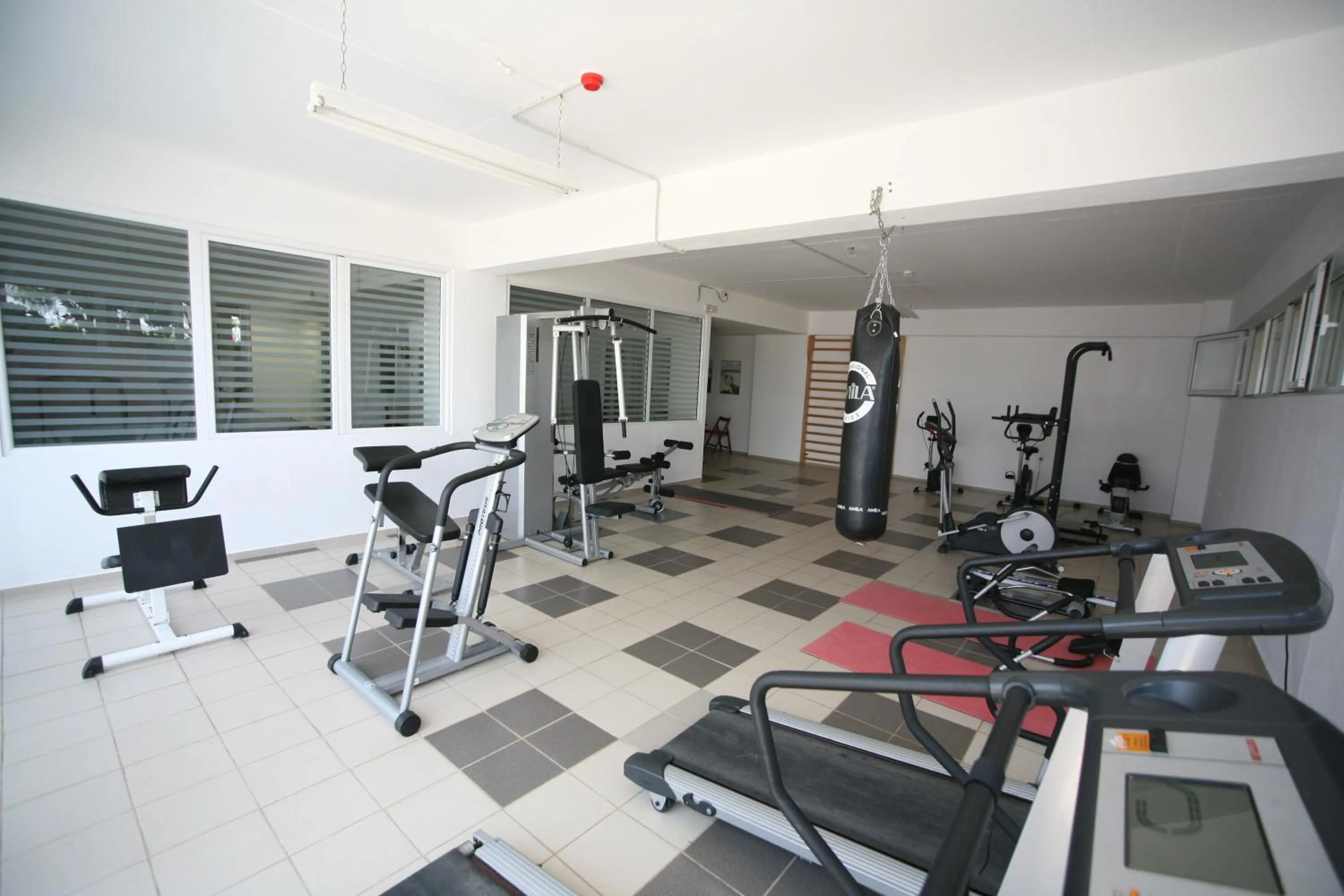 Fitness centre/facilities in Mediterraneo Hotel
