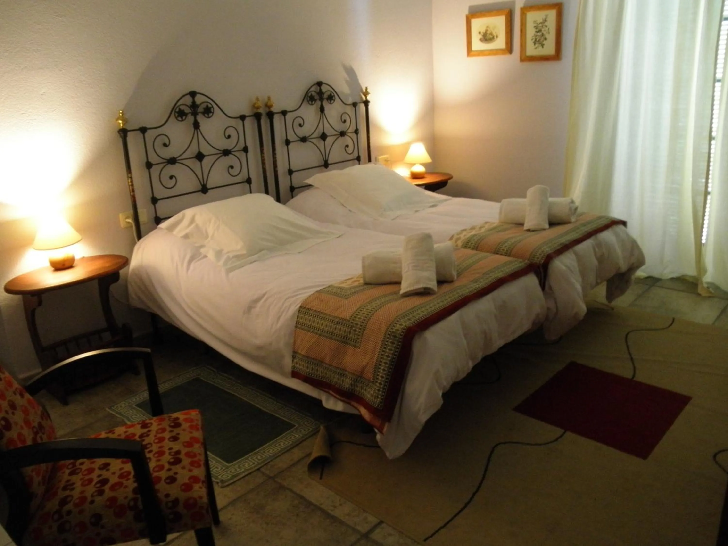 Bed in Casa Rural El Aguila