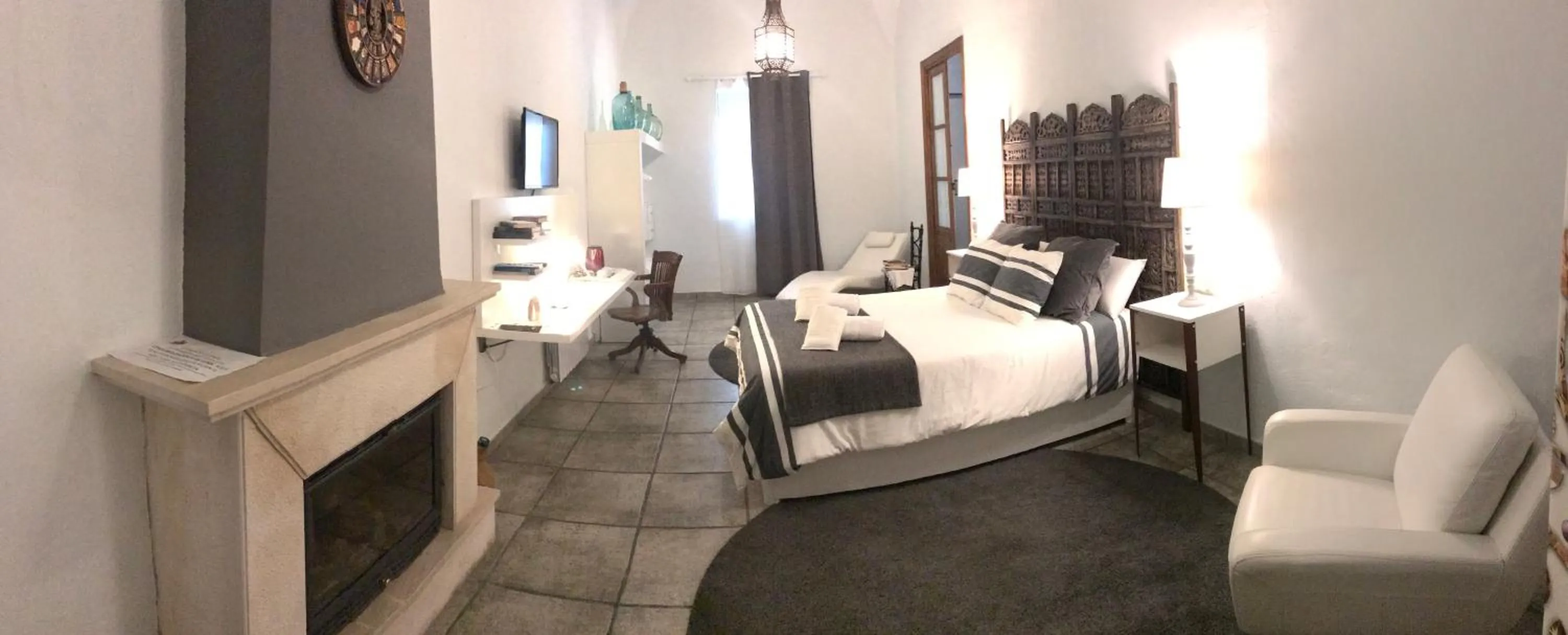 Bed in Casa Rural El Aguila