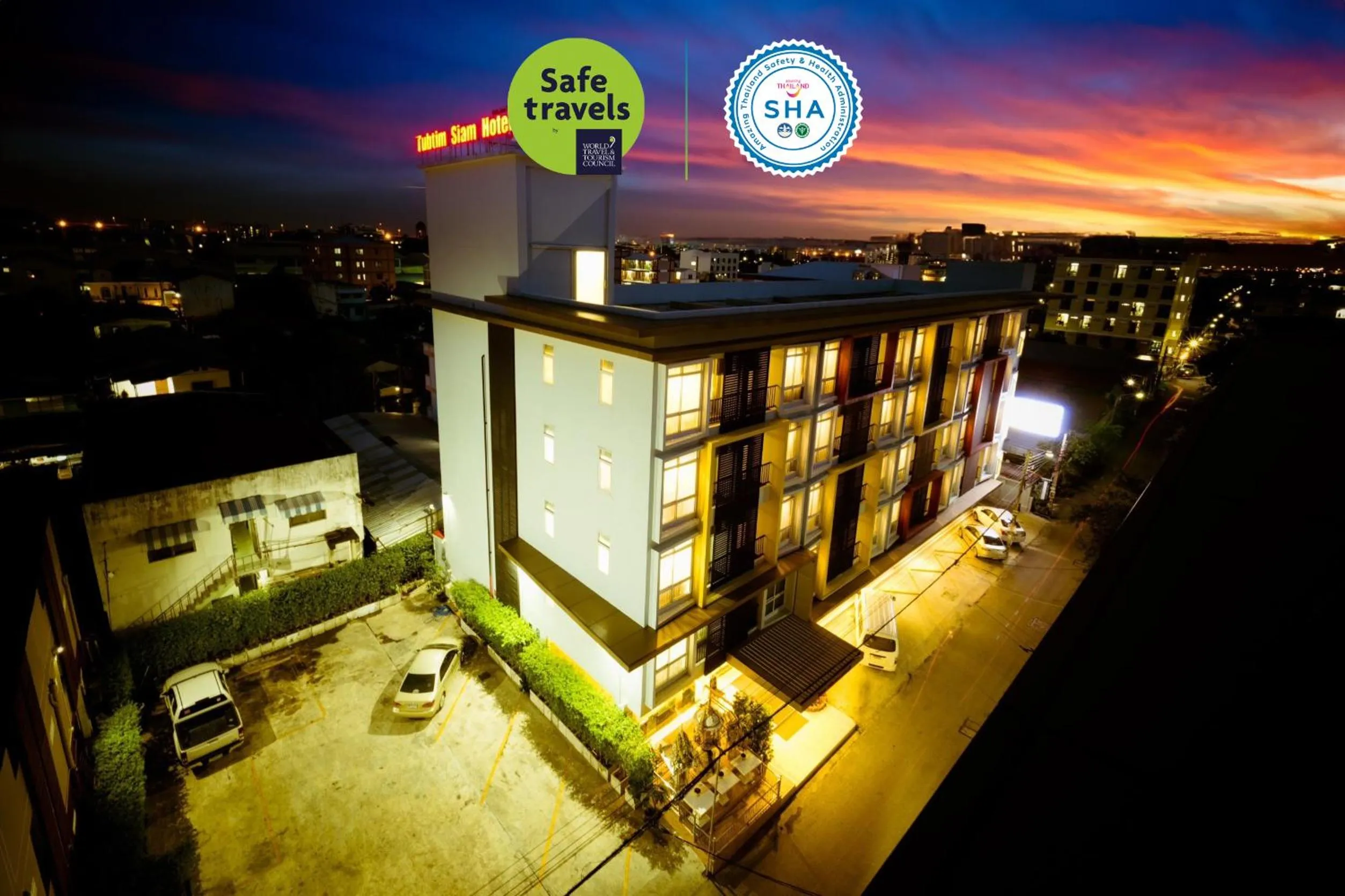 Property building in Tubtim Siam Suvarnabhumi Hotel