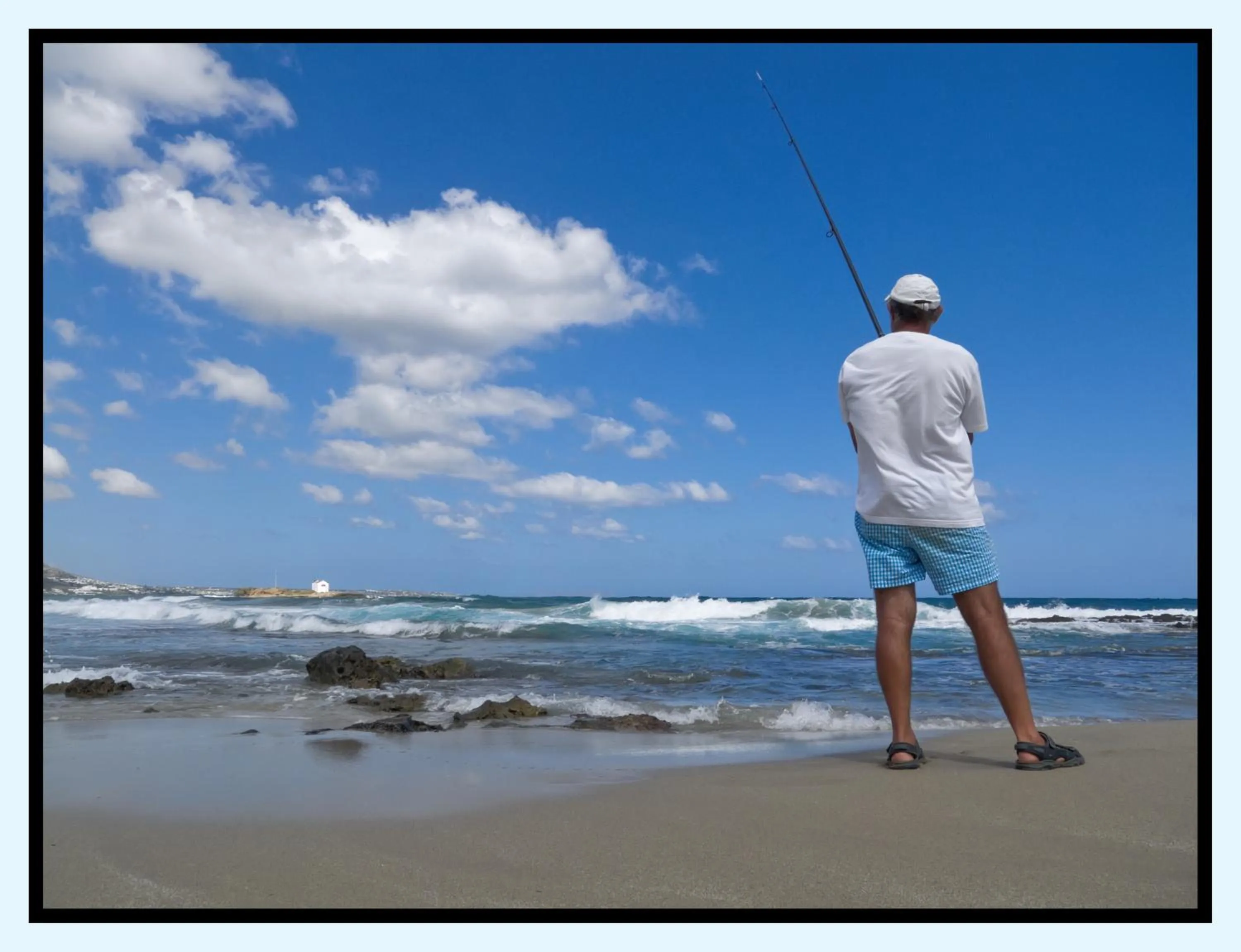 Fishing in Pyrgos Beach Hotel Apartments