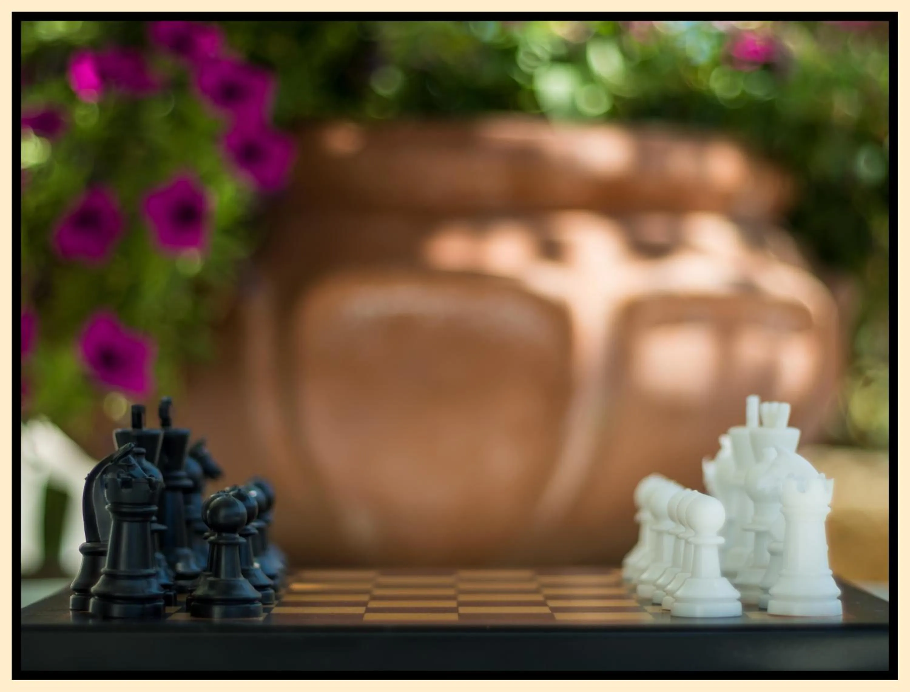 Decorative detail in Pyrgos Beach Hotel Apartments