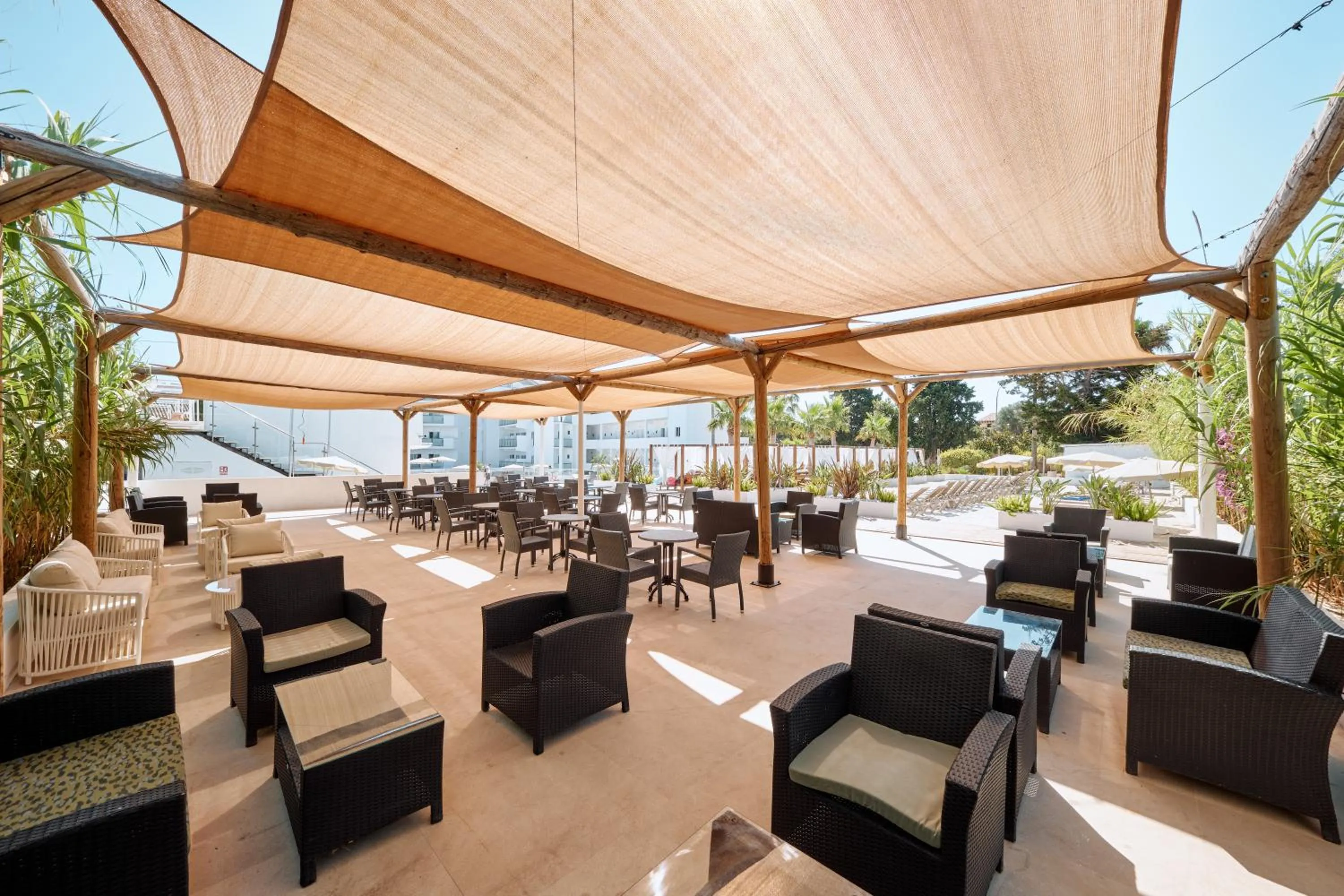 Balcony/Terrace in Hotel Ankaa - Adults Only