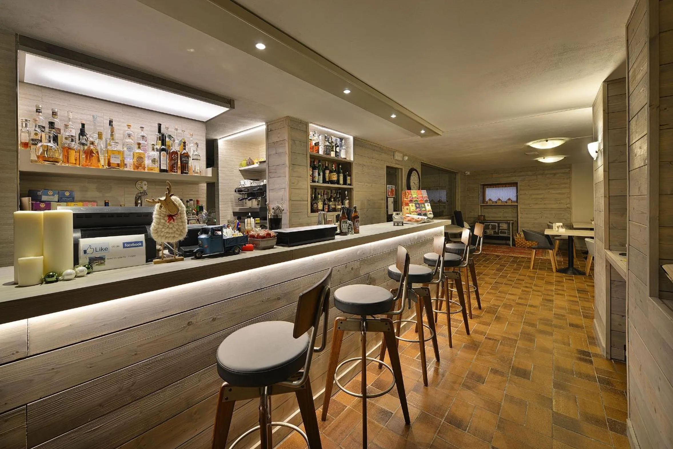 Lounge or bar in Hotel Margherita