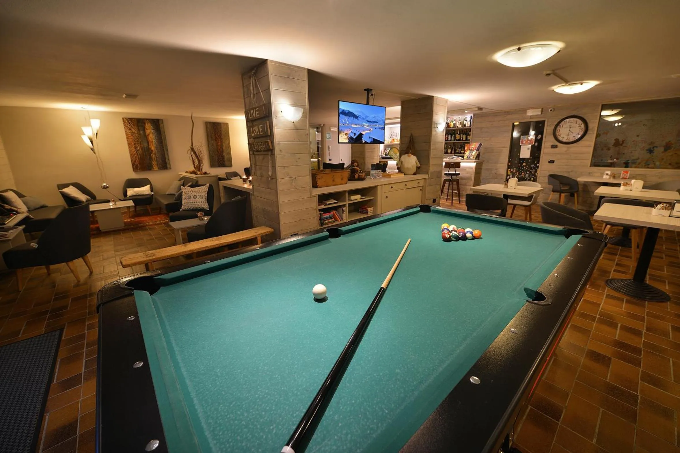 Billiard in Hotel Margherita