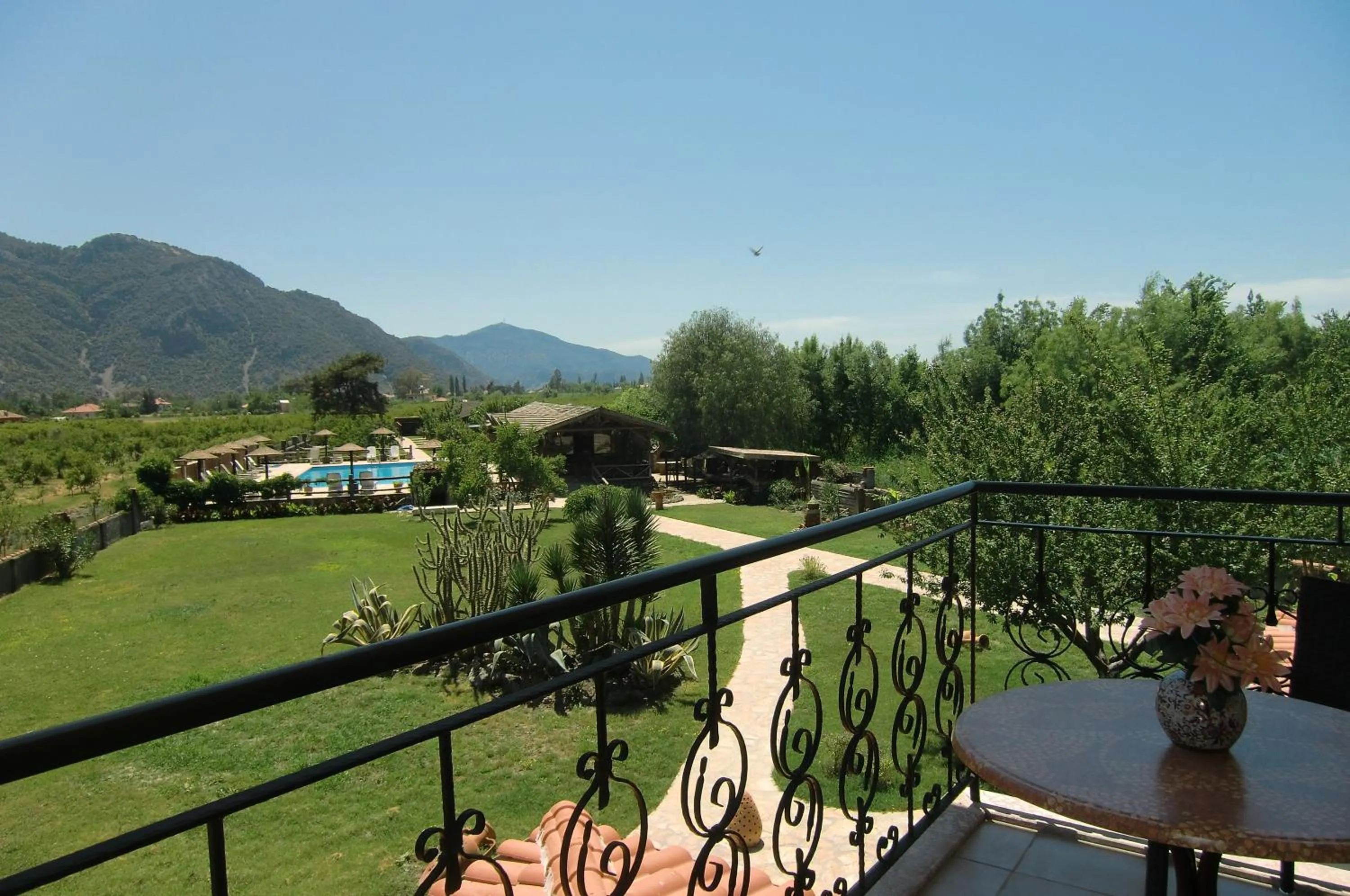 Garden view in Sedir Resort - Hotel Rooms, Bungalows & Suites