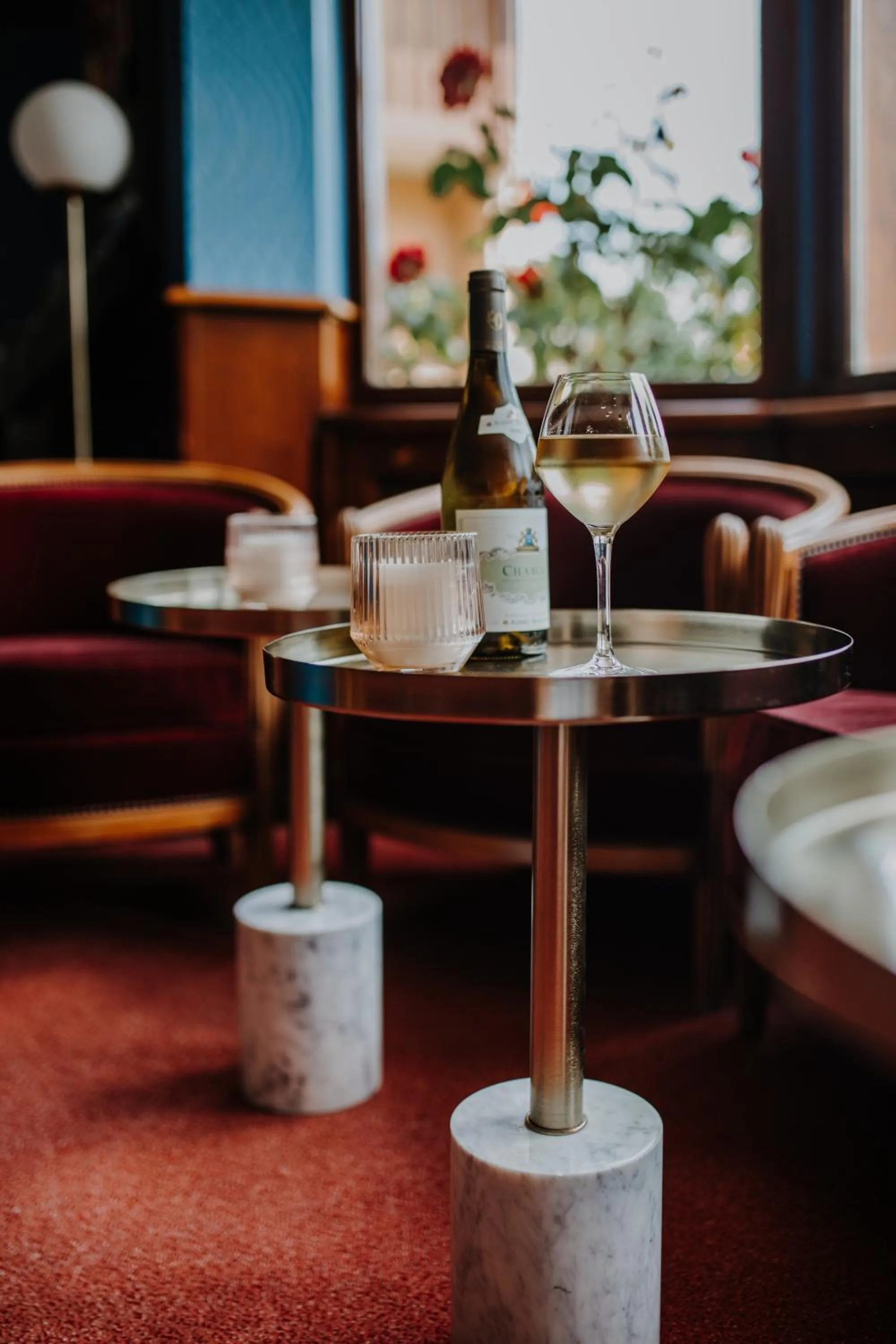 Living room in Hôtel Le Romantica