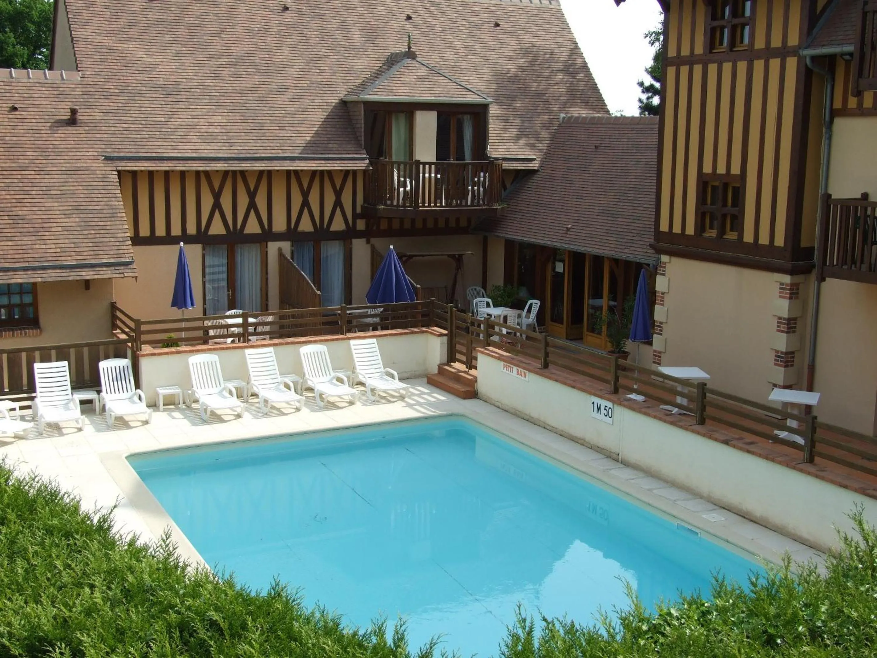 Balcony/Terrace in Hôtel Le Romantica
