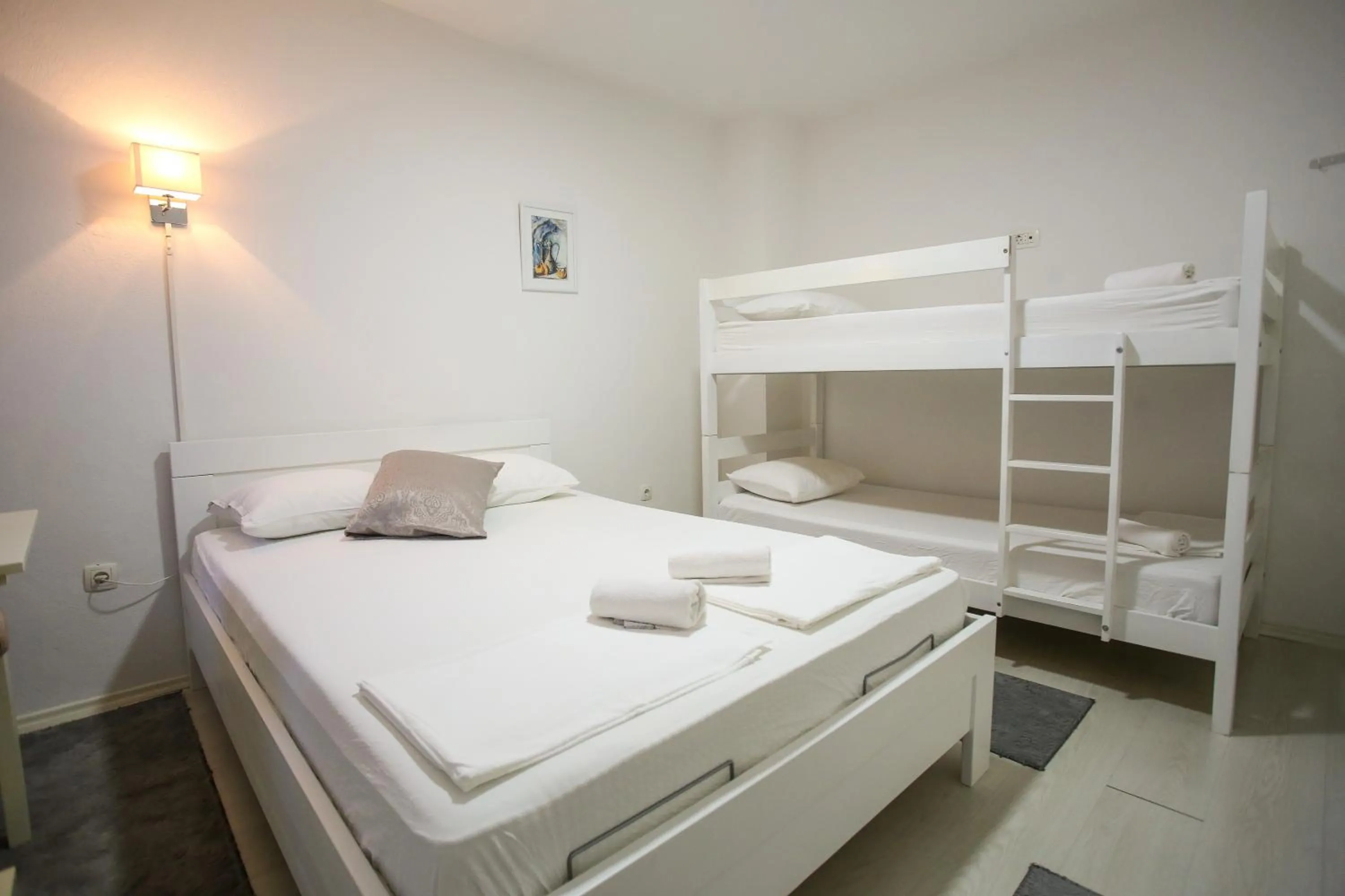Bedroom, Bed in Guesthouse Aurora
