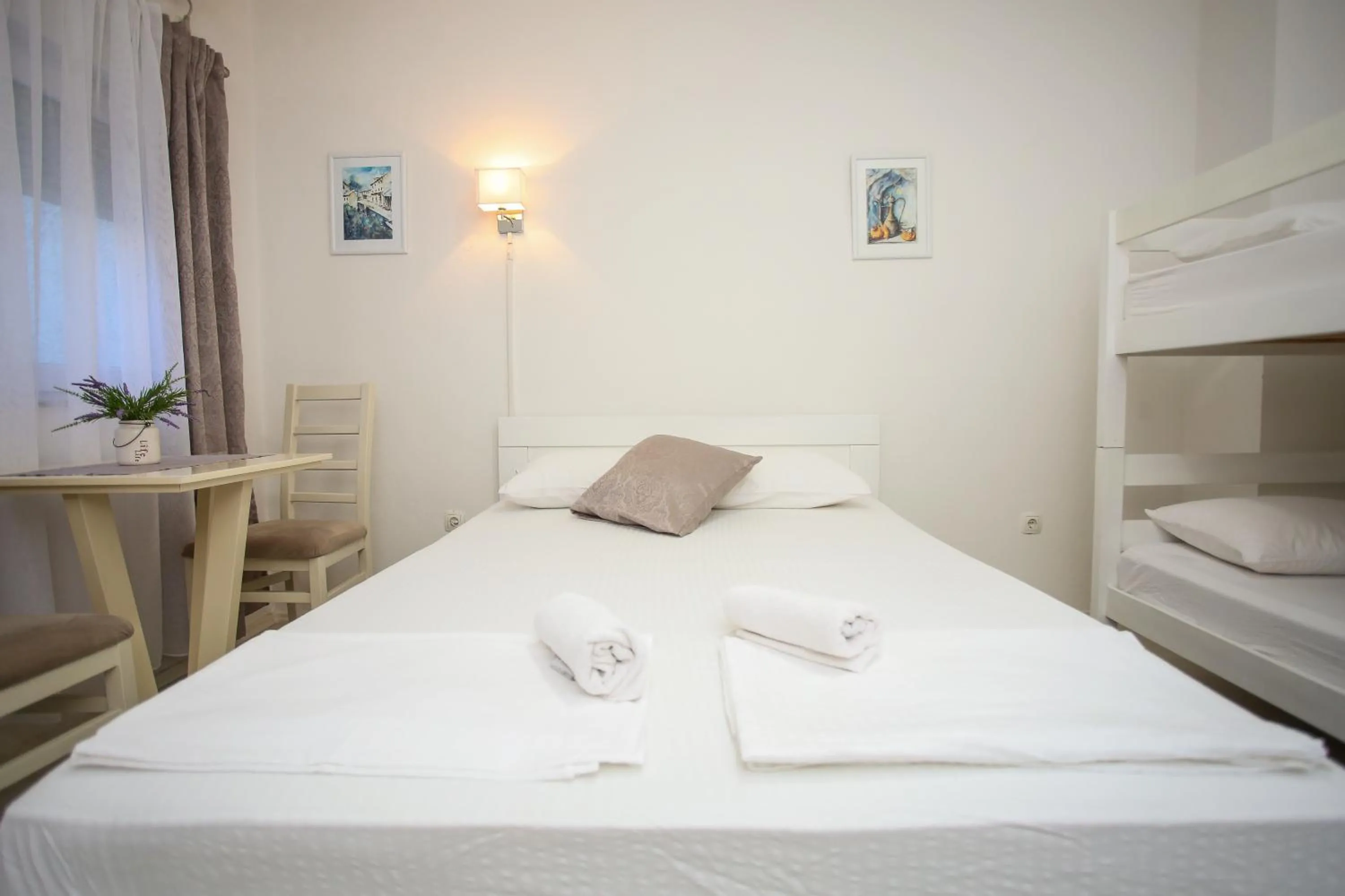 Bedroom, Bed in Guesthouse Aurora