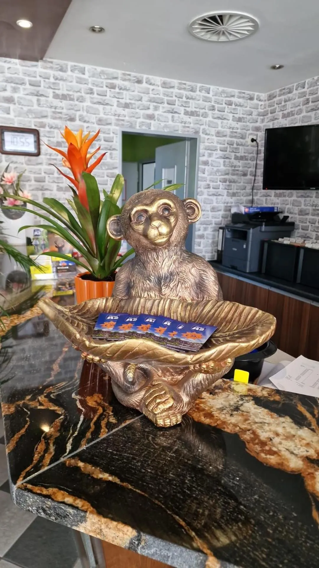 Decorative detail in Hotel A2