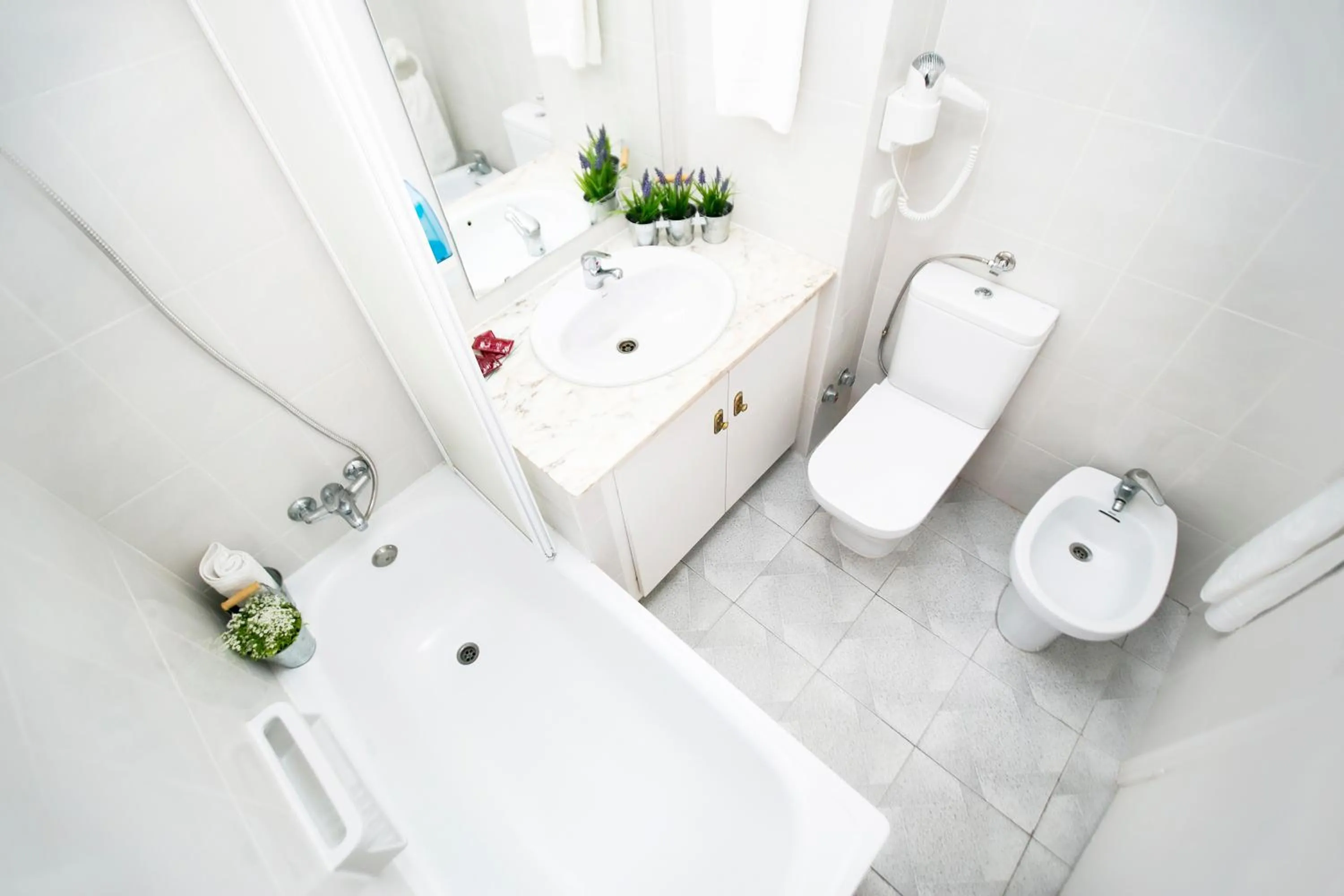 Bathroom in Hotel Canada