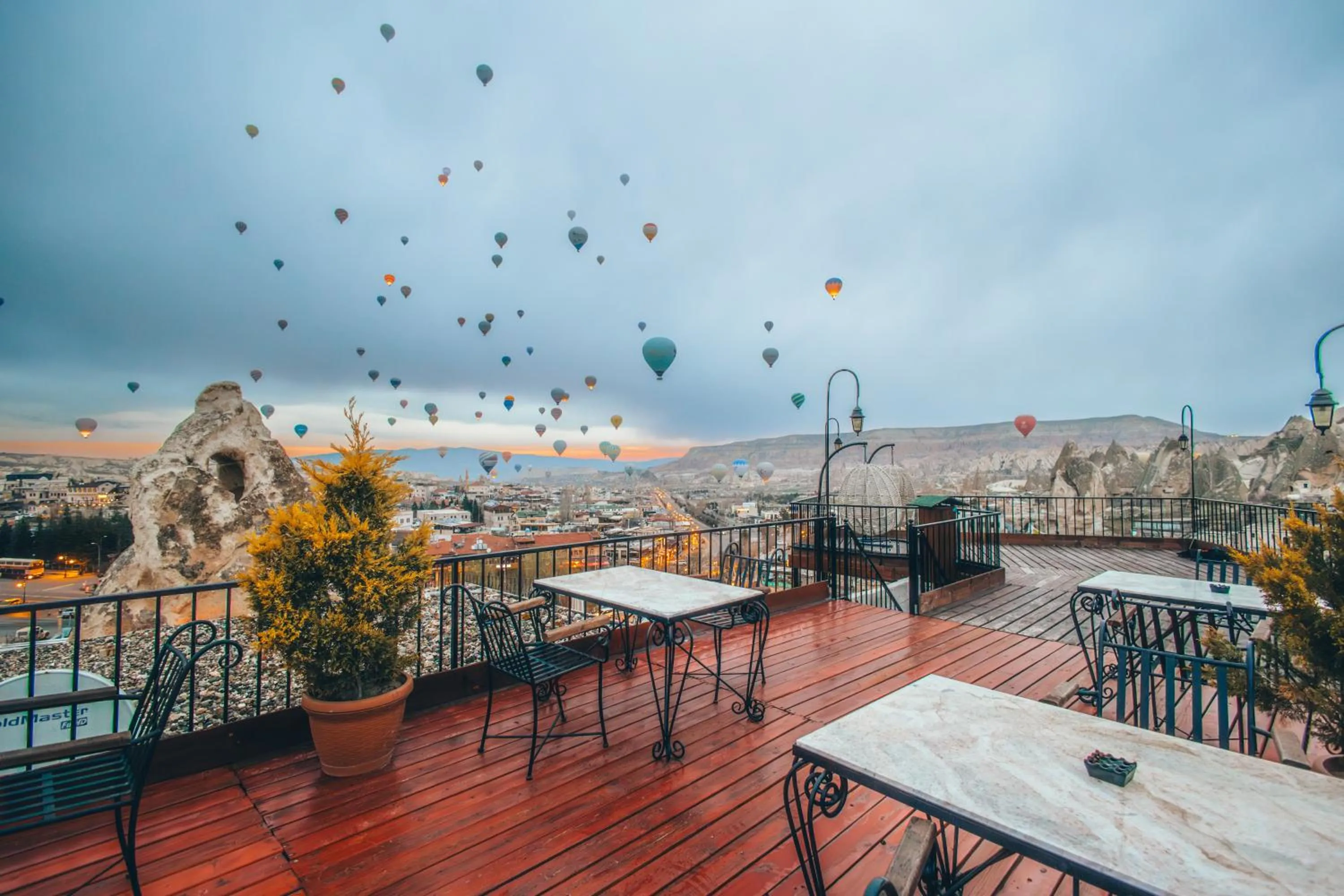 Day in Bedrock Cave Hotel