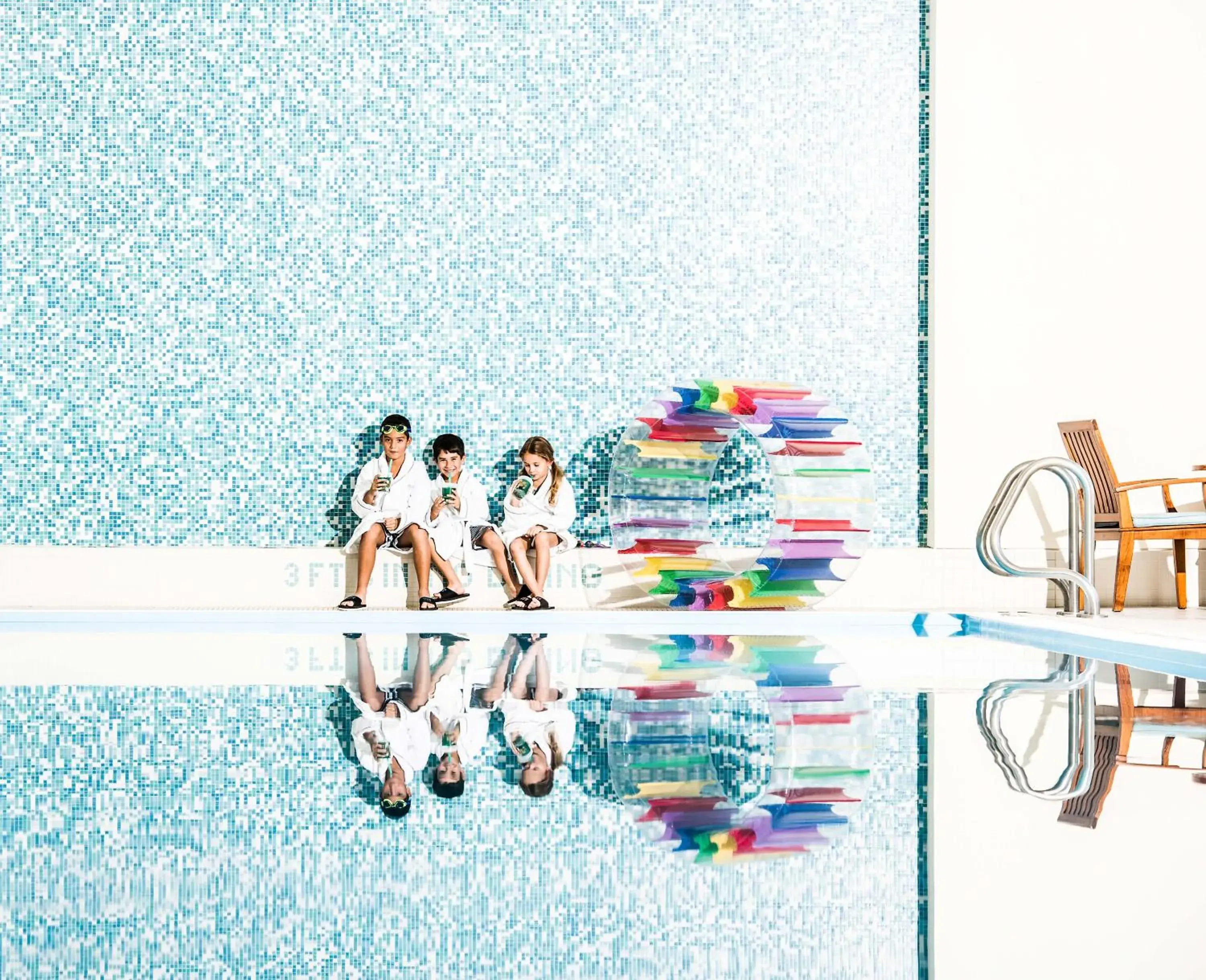 Swimming pool in The Peninsula Chicago Swimming pool in The Peninsula Chicago