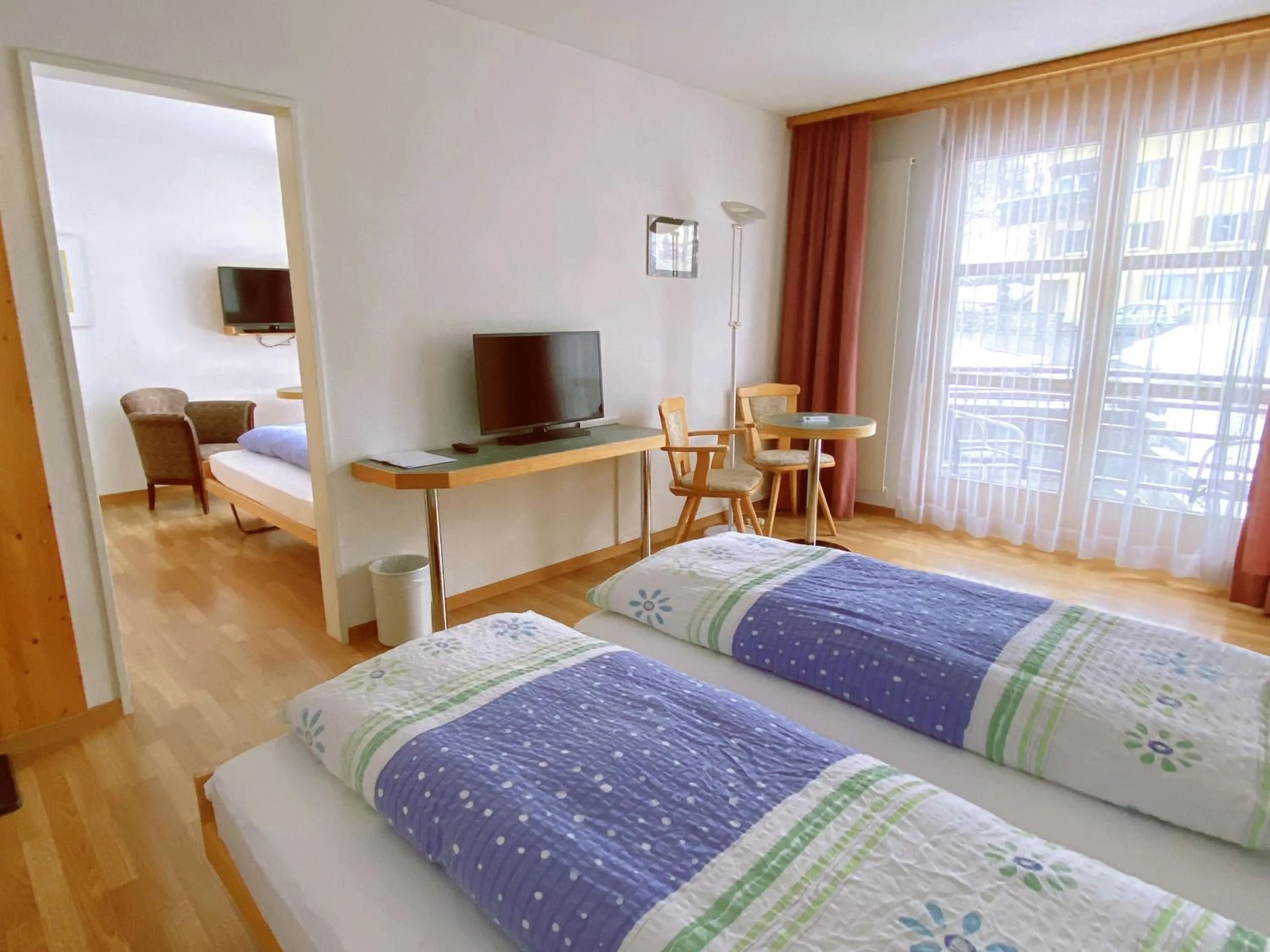 Bed in Hotel Schöntal