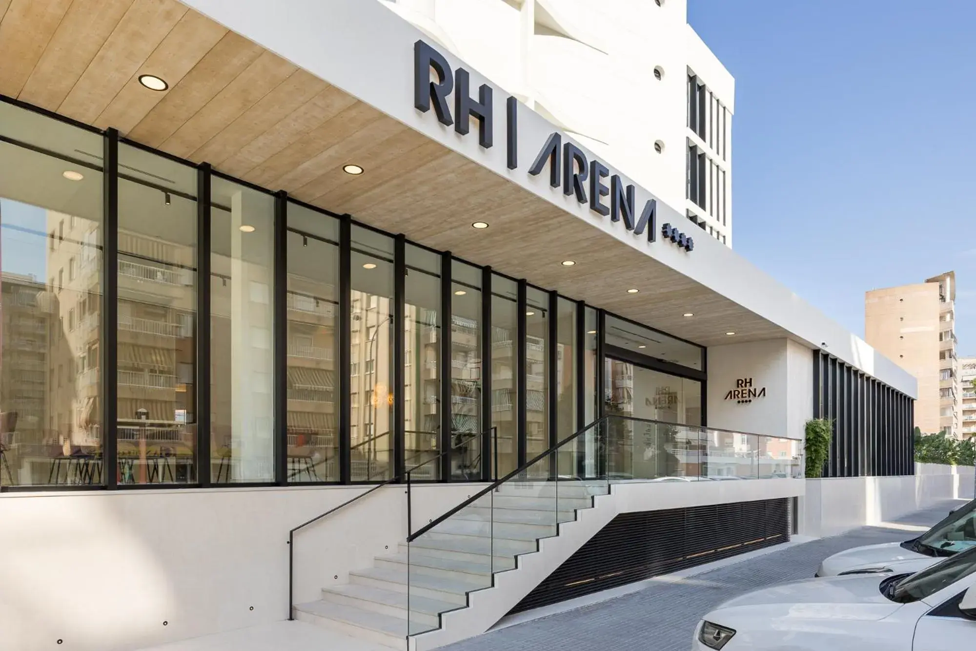 Facade/entrance in Hotel RH Arena - Todo Incluido Facade/entrance in Hotel RH Arena - Todo Incluido