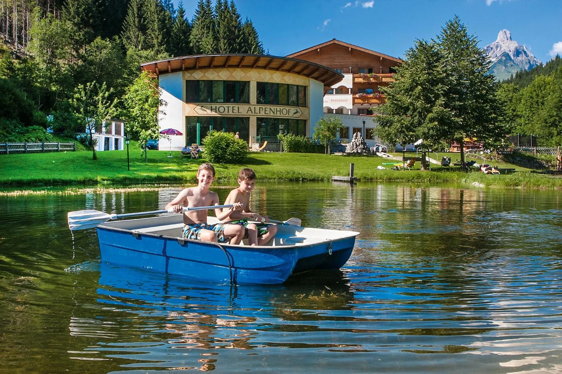 Property building in Landhotel Alpenhof Filzmoos