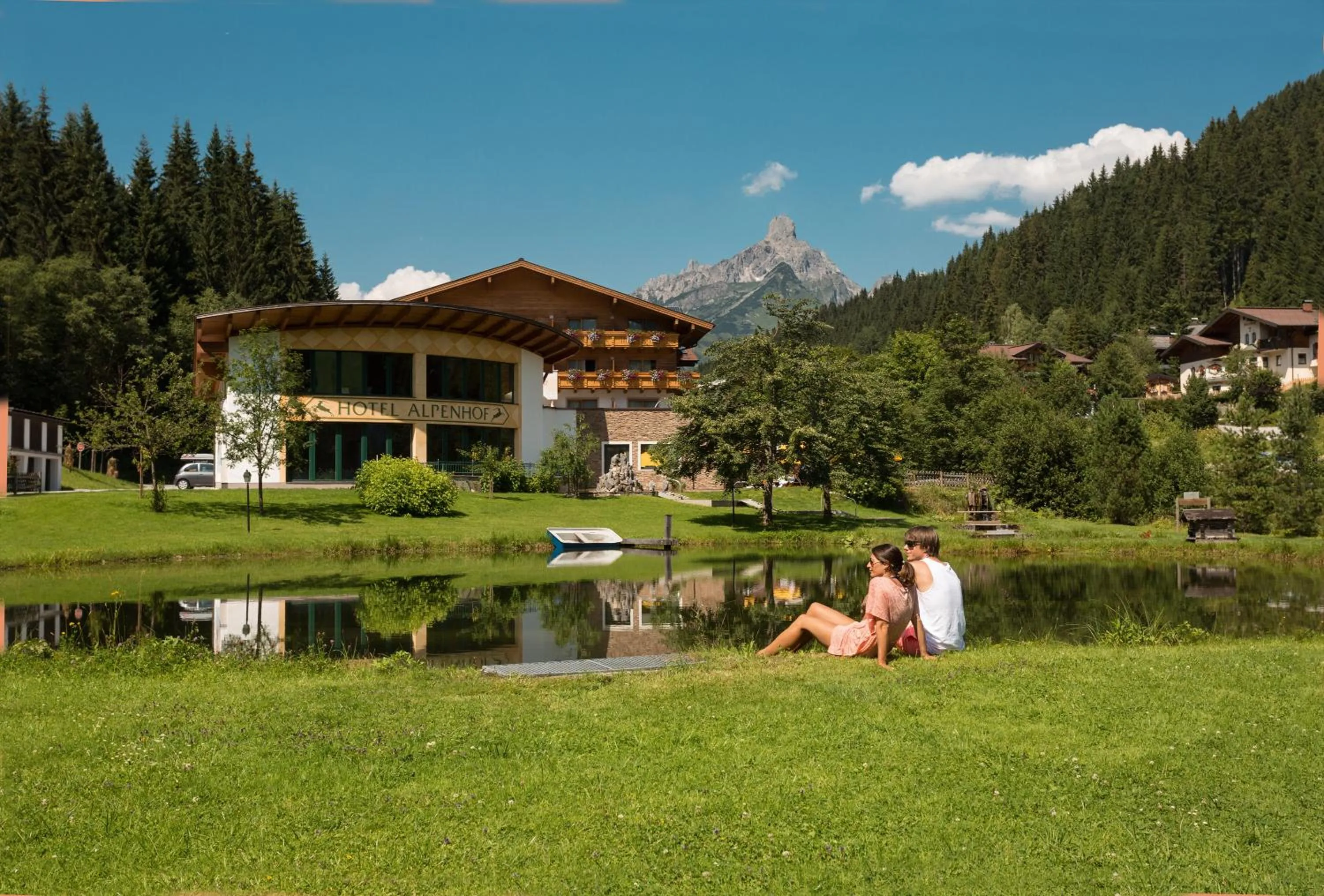 Property building in Landhotel Alpenhof Filzmoos