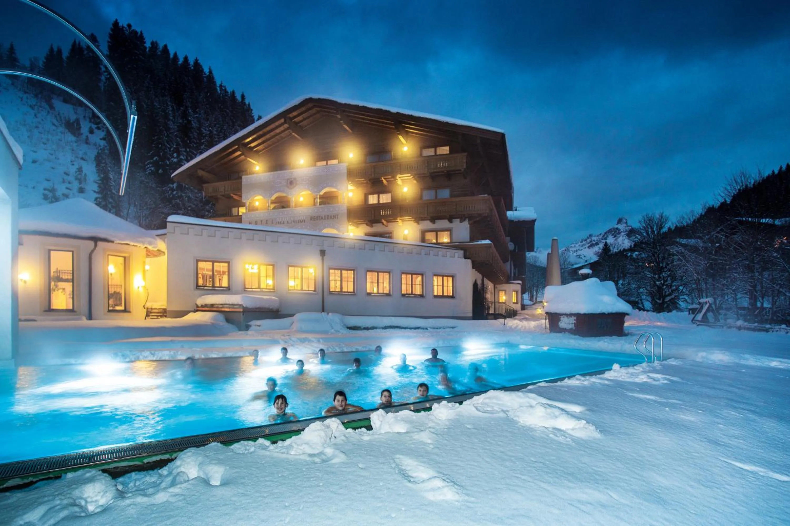 Night in Landhotel Alpenhof Filzmoos