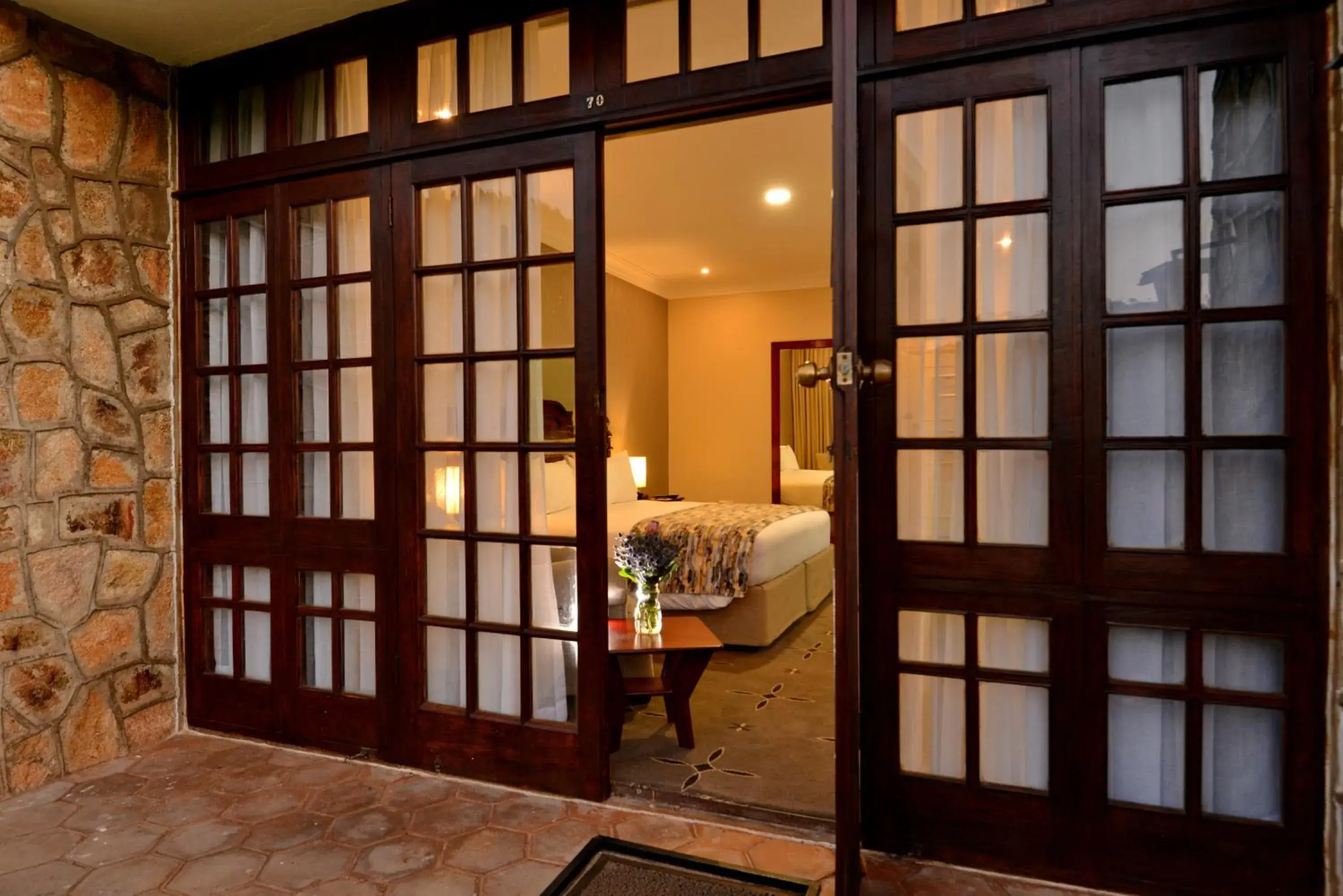 View (from property/room), Bed in Troutbeck Resort View (from property/room), Bed in Troutbeck Resort