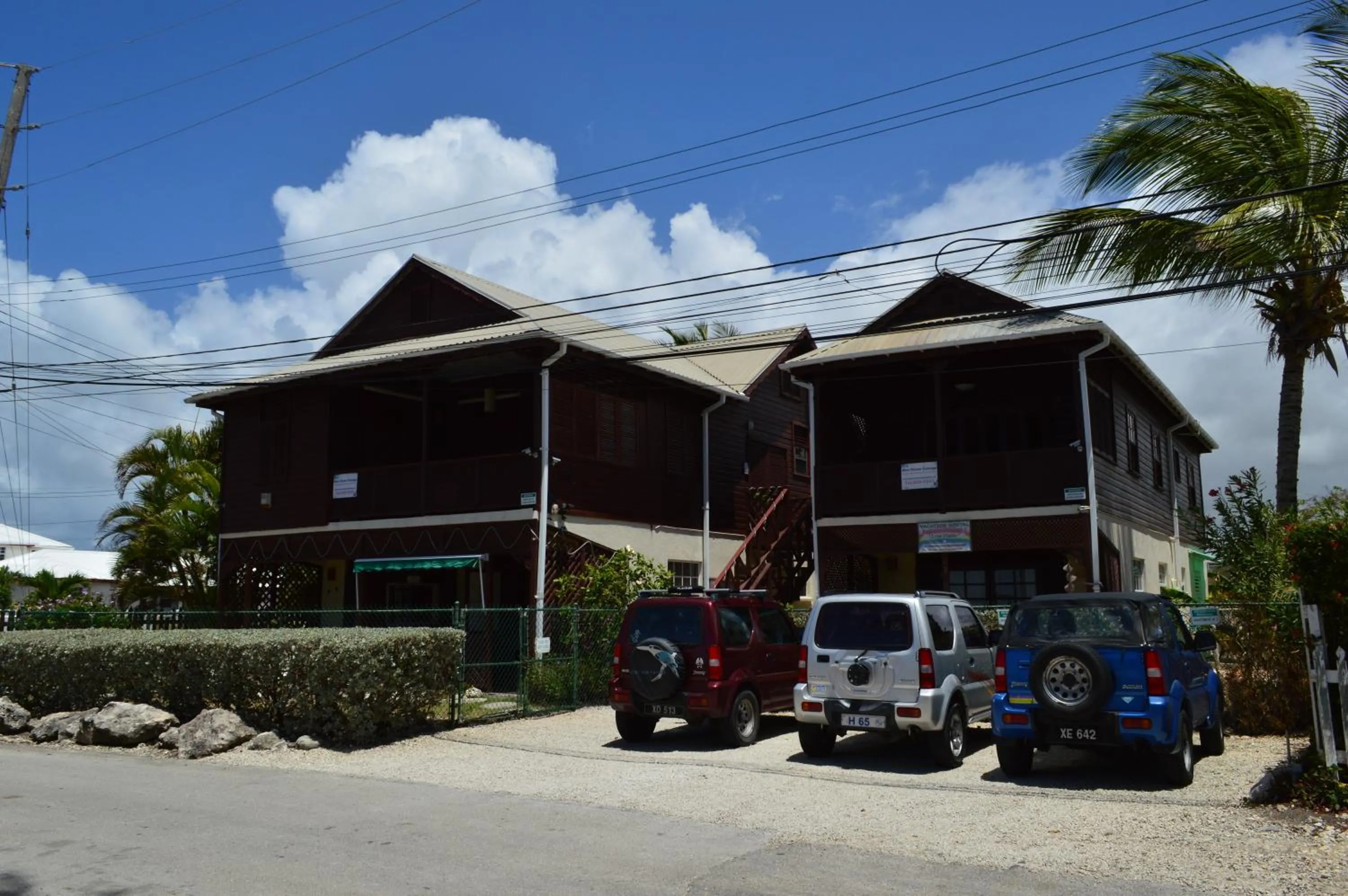 Facade/entrance in White Coconut Studio