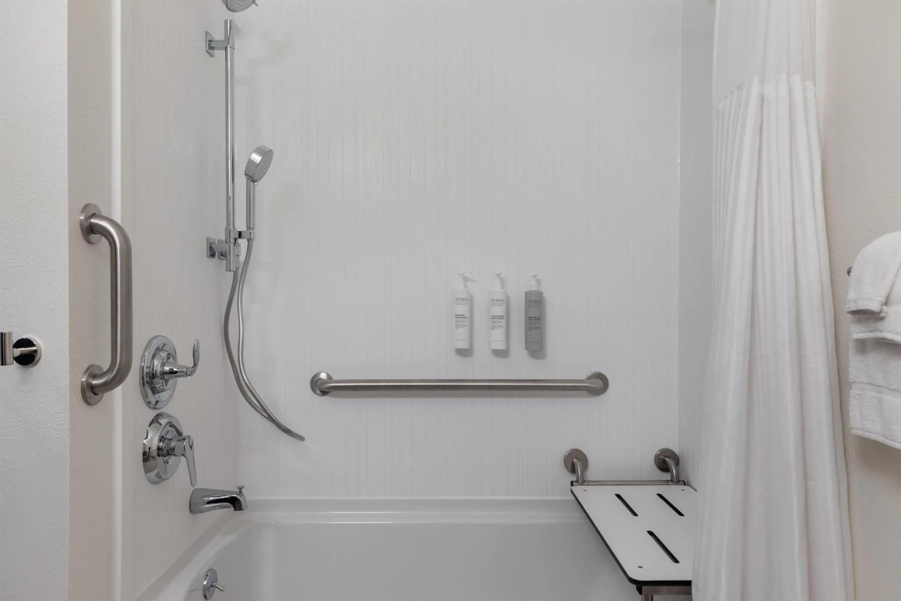 Bathroom in Spark by Hilton Indianapolis Northeast Fishers