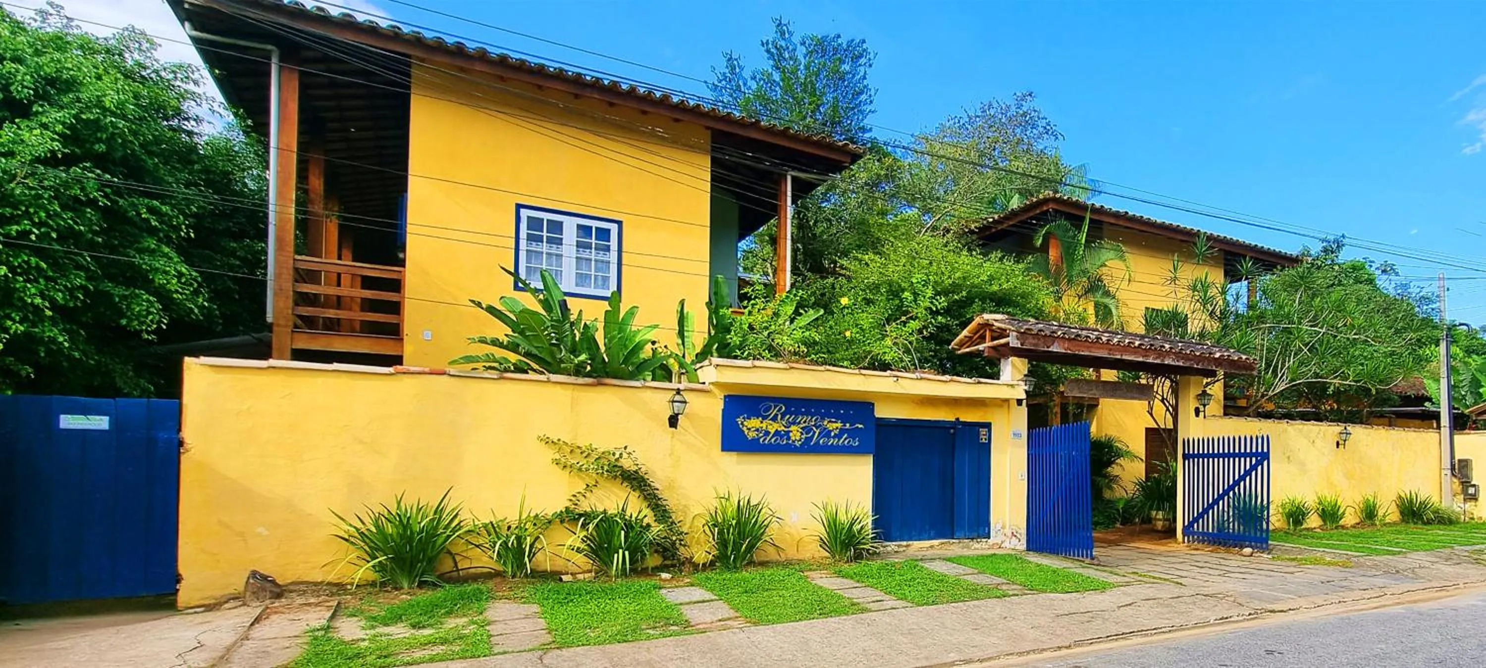 Property building in Pousada Rumo dos Ventos