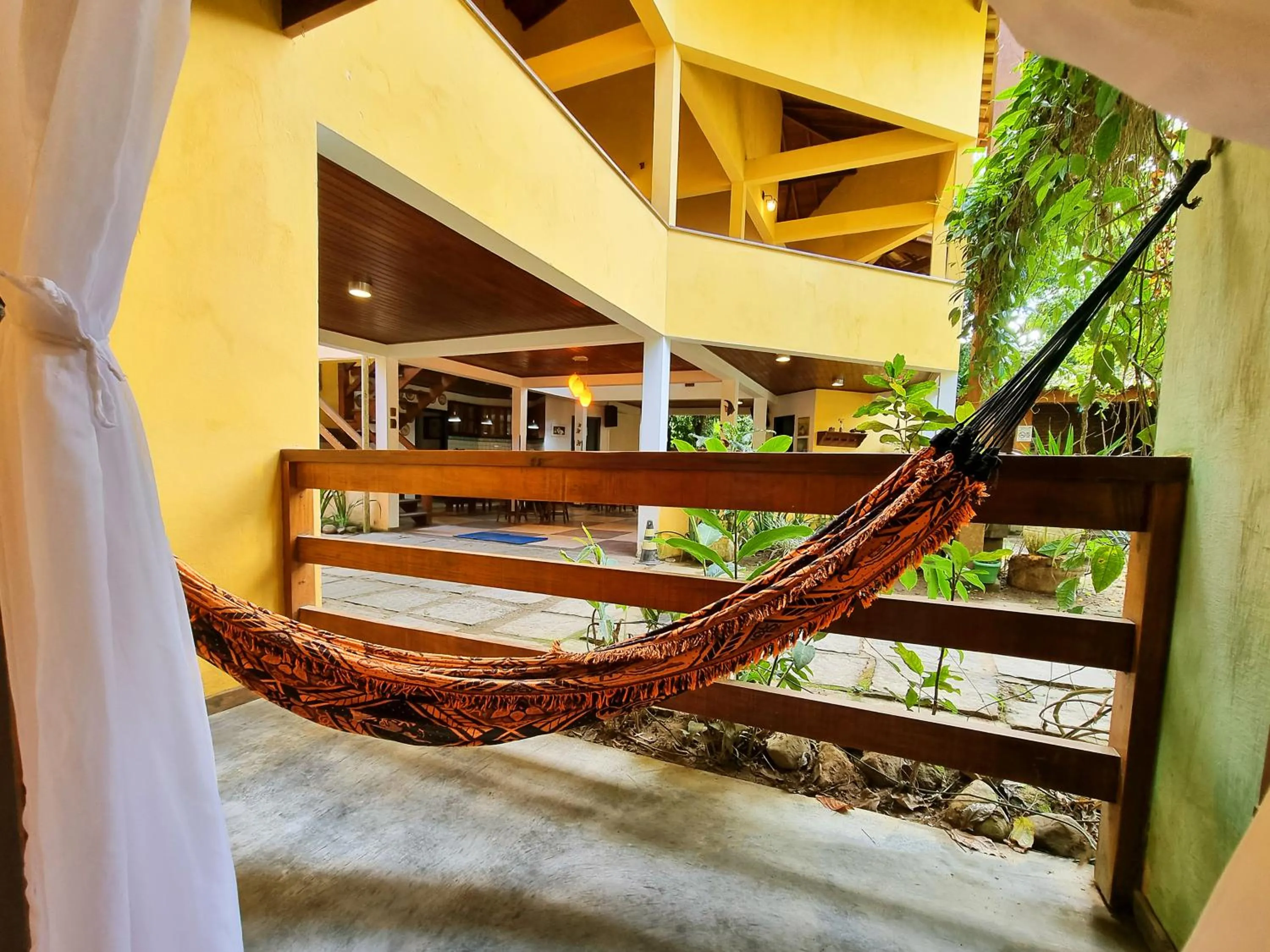 Patio in Pousada Rumo dos Ventos