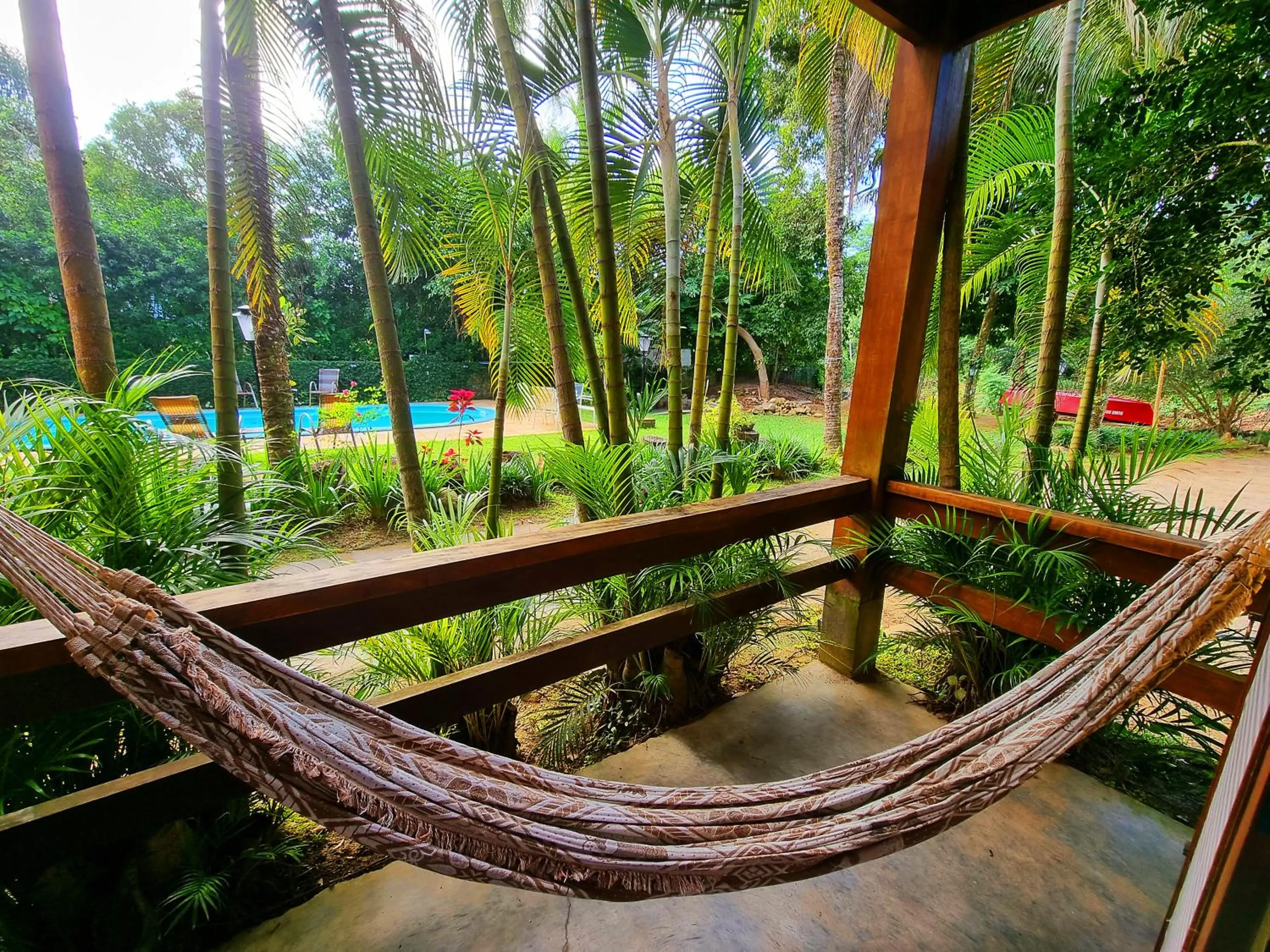 Balcony/Terrace in Pousada Rumo dos Ventos