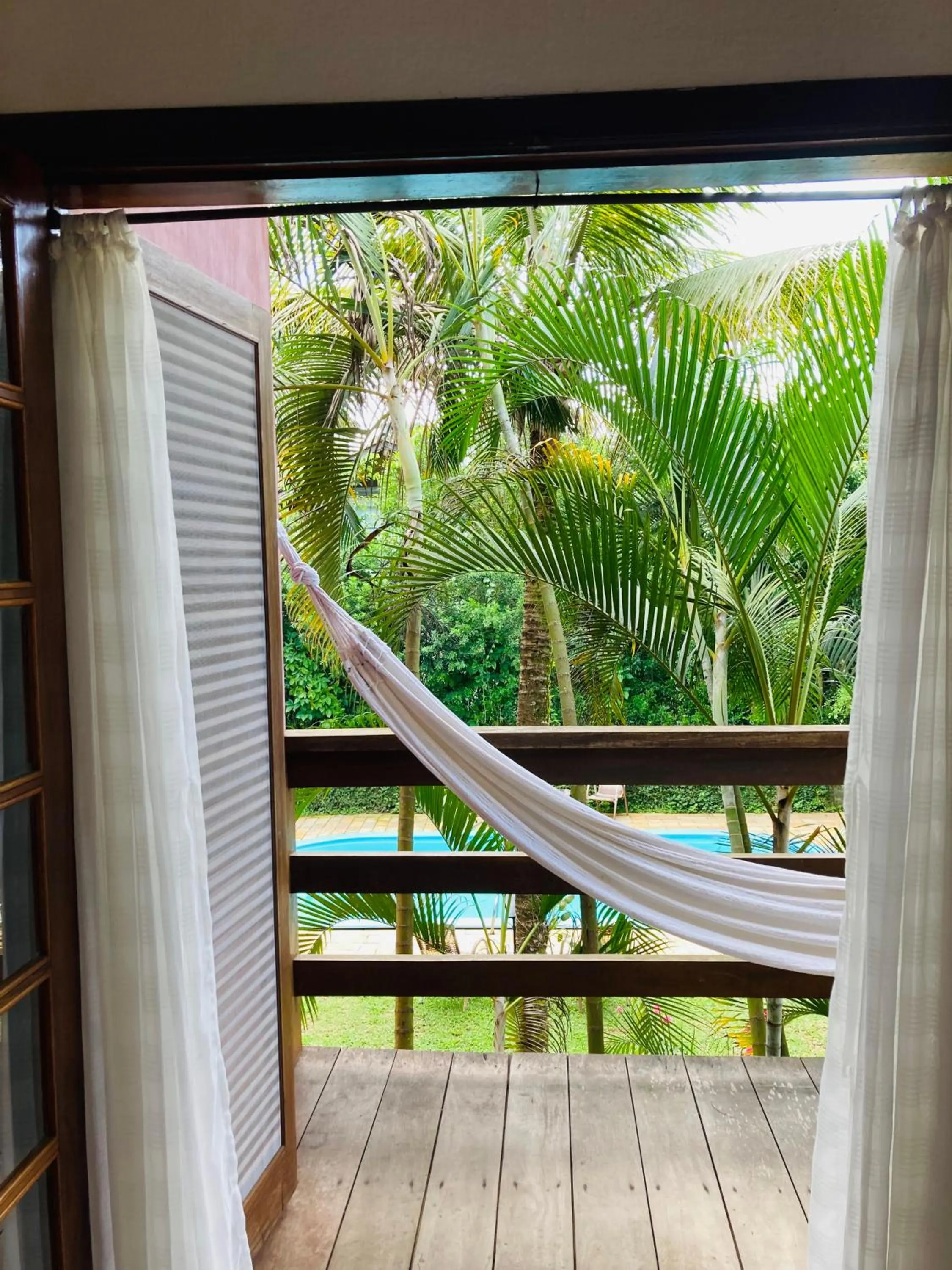 Balcony/Terrace in Pousada Rumo dos Ventos