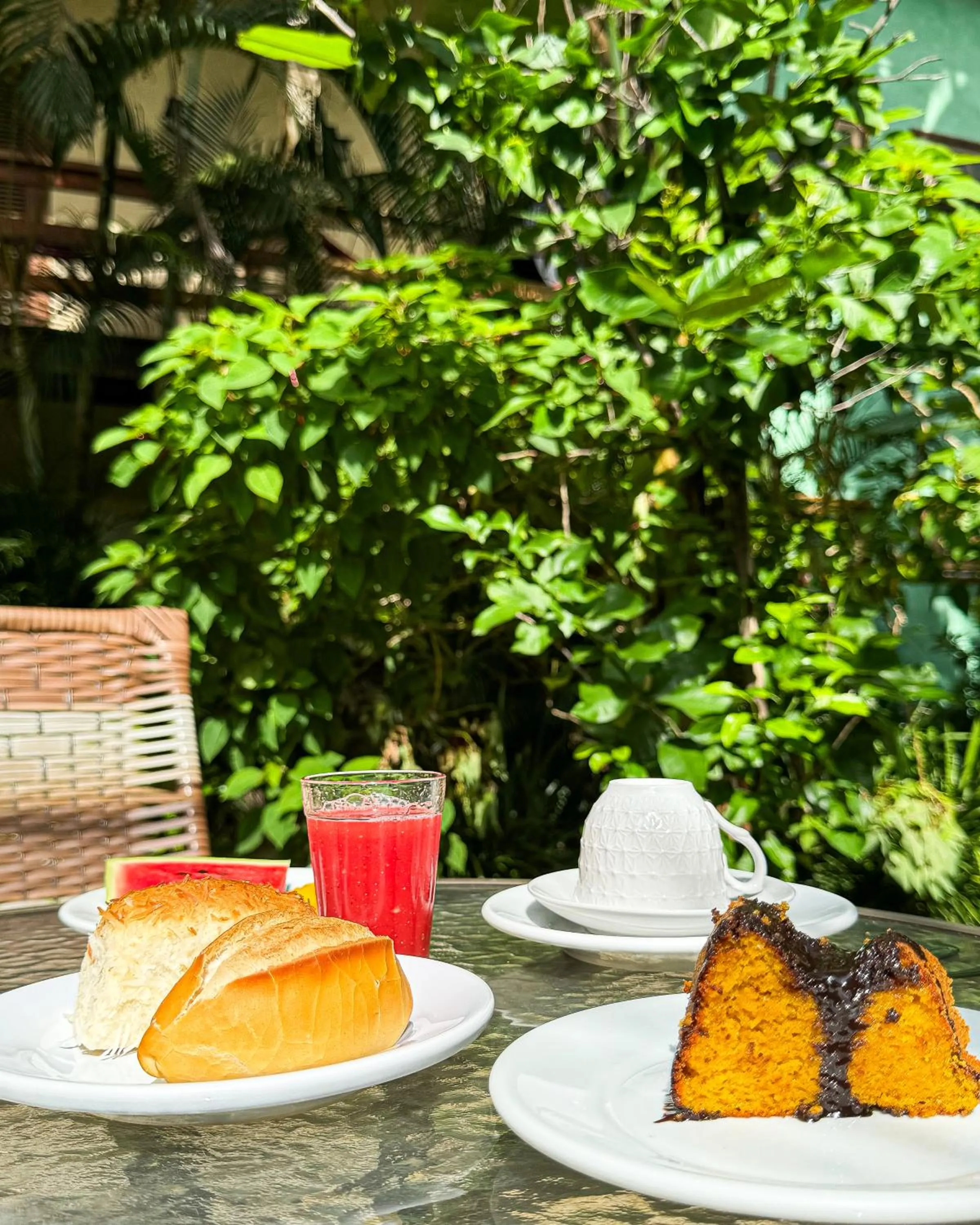 Breakfast in Pousada Rumo dos Ventos