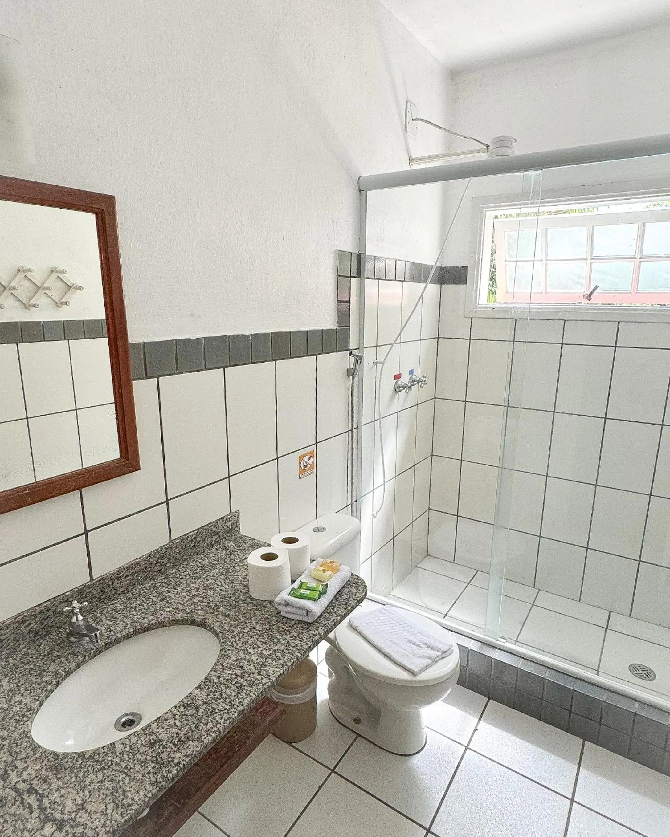 Bathroom in Pousada Rumo dos Ventos