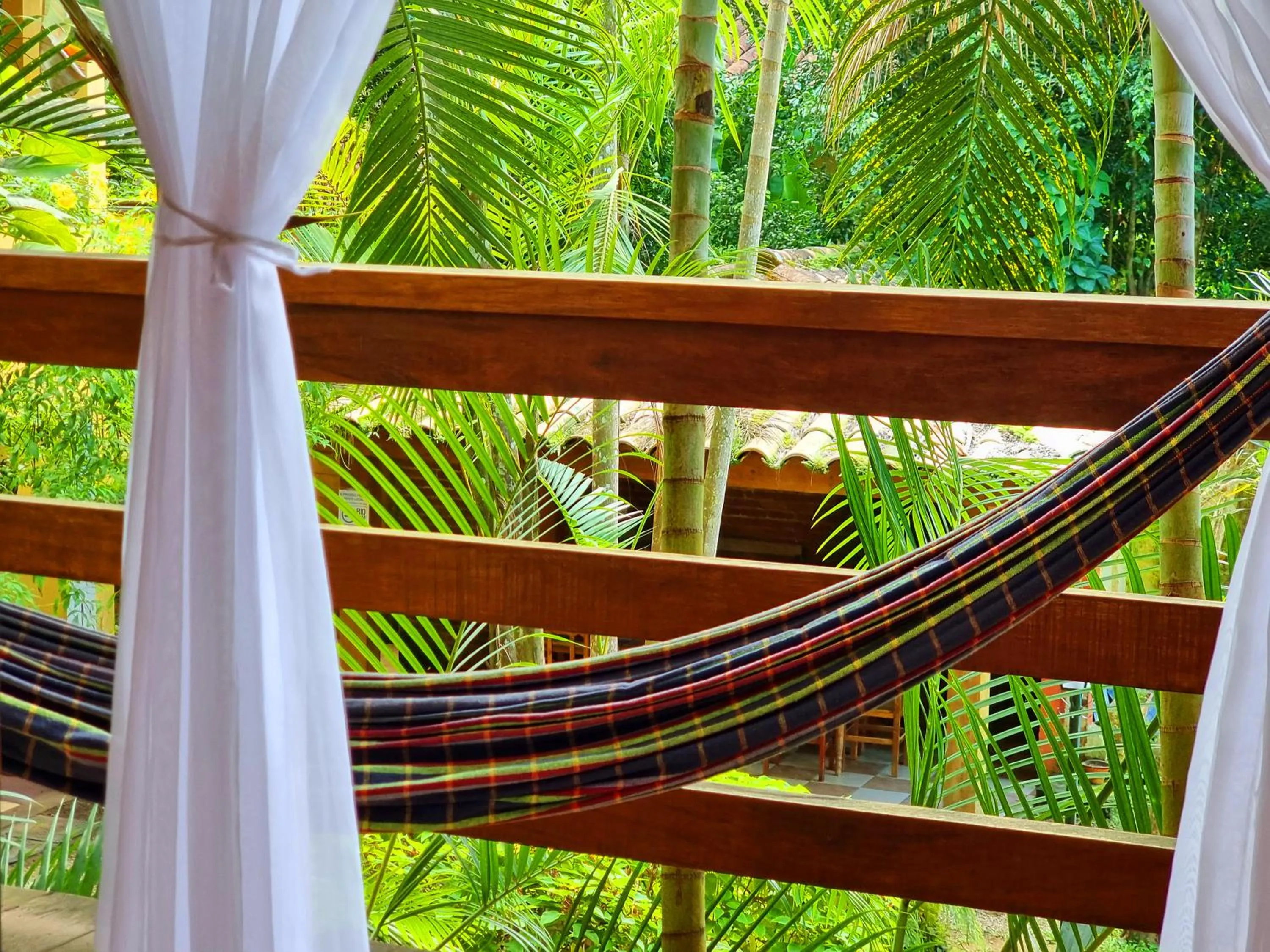 Balcony/Terrace in Pousada Rumo dos Ventos