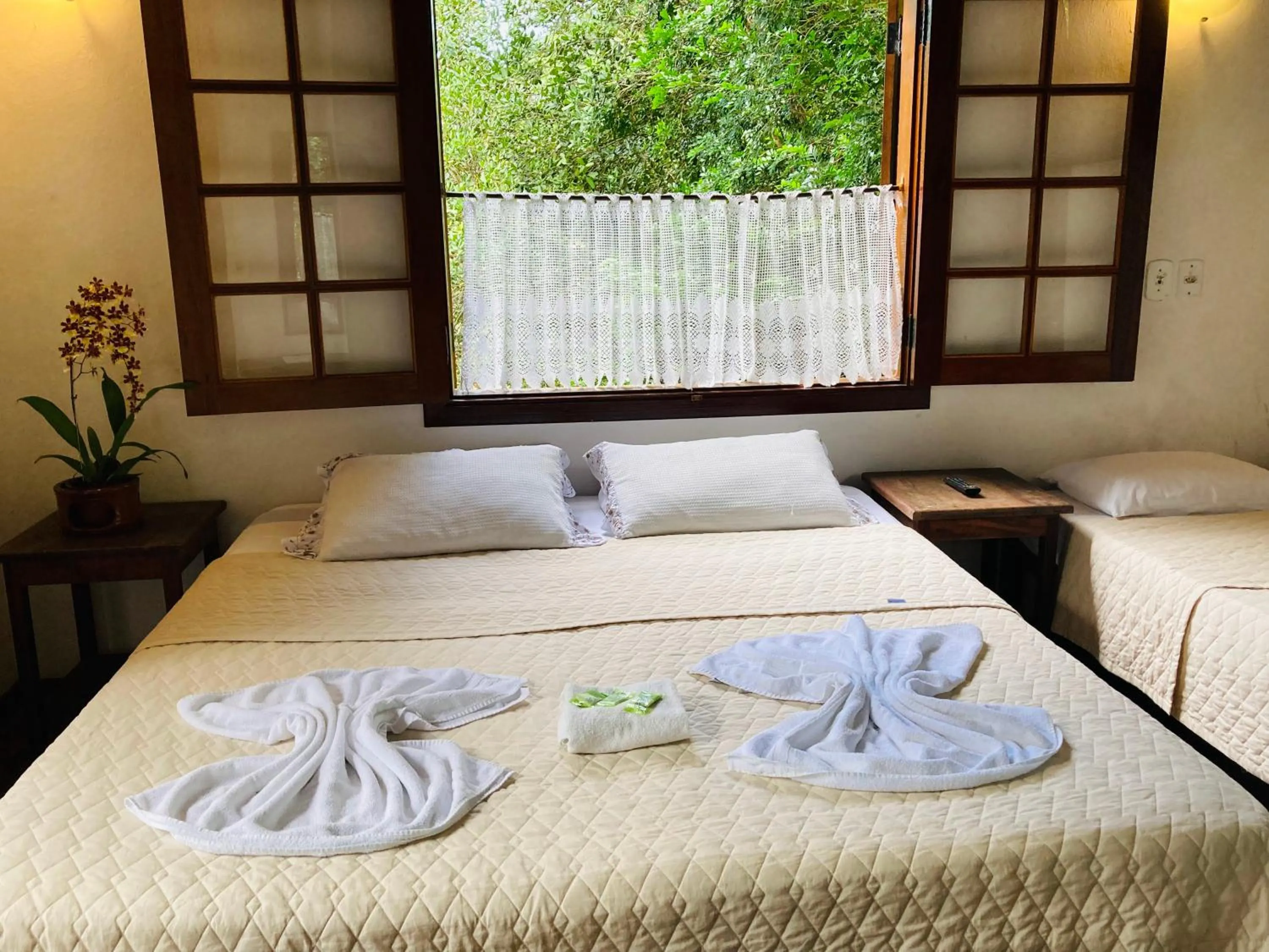 Bedroom, Bed in Pousada Rumo dos Ventos