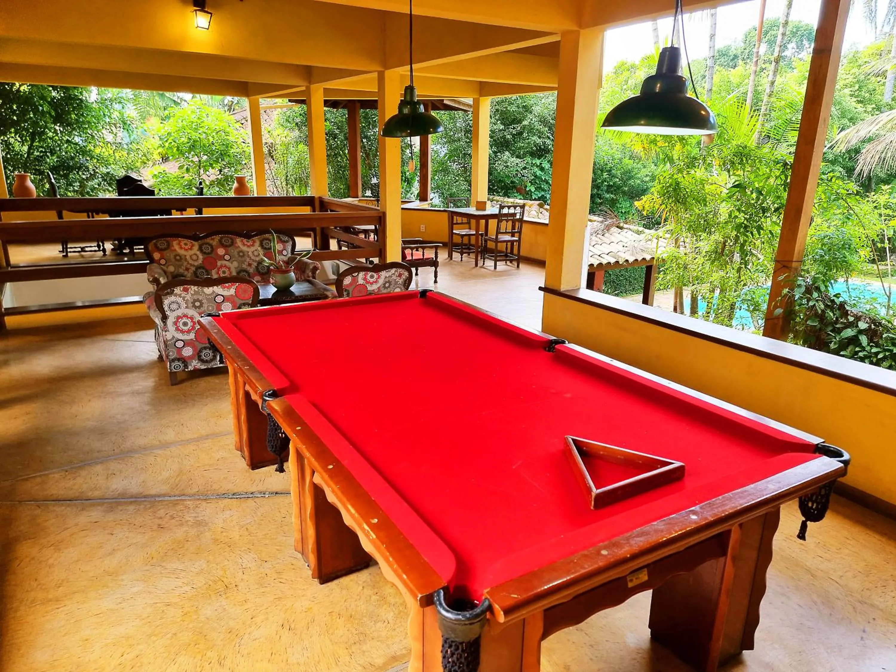 Billiard in Pousada Rumo dos Ventos